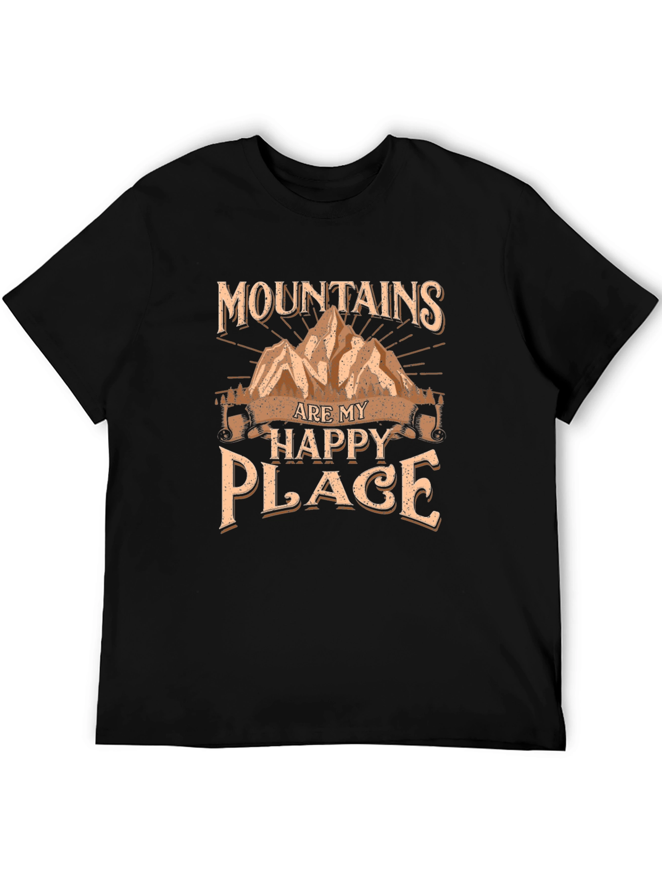Mountains are My Happy Place Graphic Tee