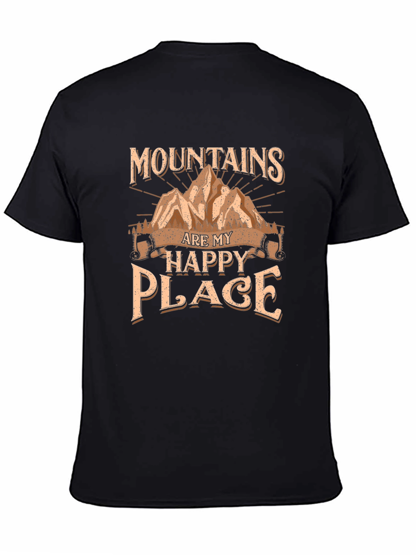 Mountains are My Happy Place Graphic Tee