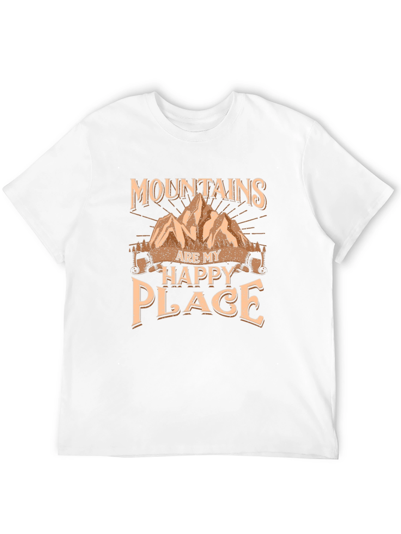 Mountains are My Happy Place Graphic Tee