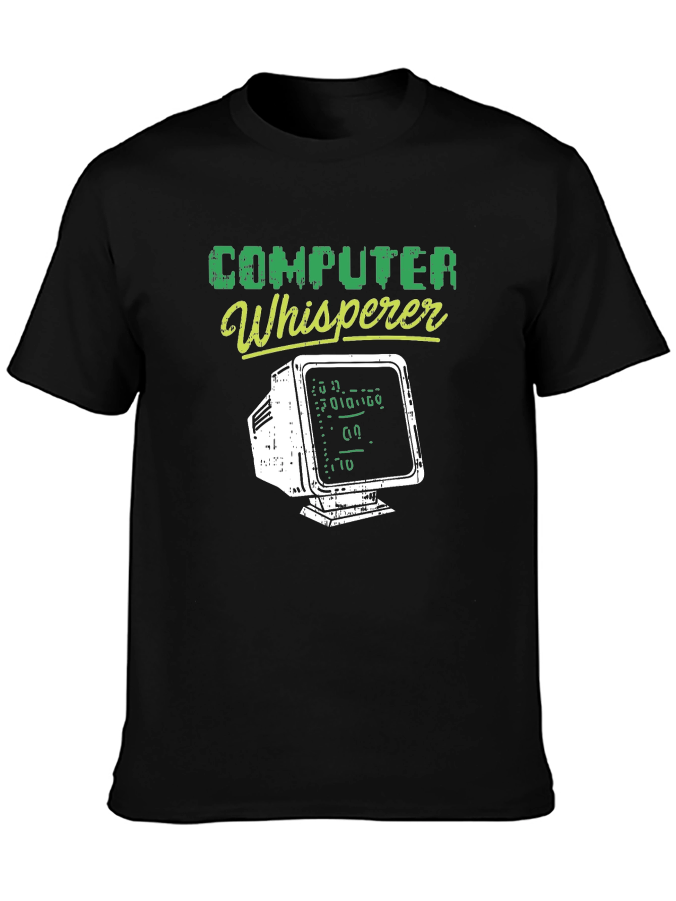 Computer Whisperer Graphic Tee - Techie Humor