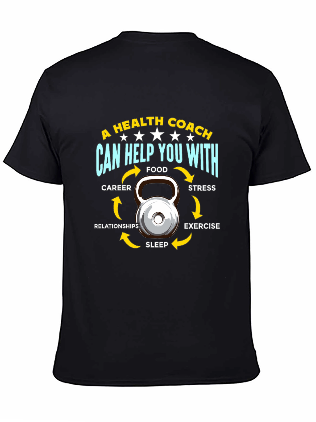 Health Coach T-Shirt: Holistic Wellness
