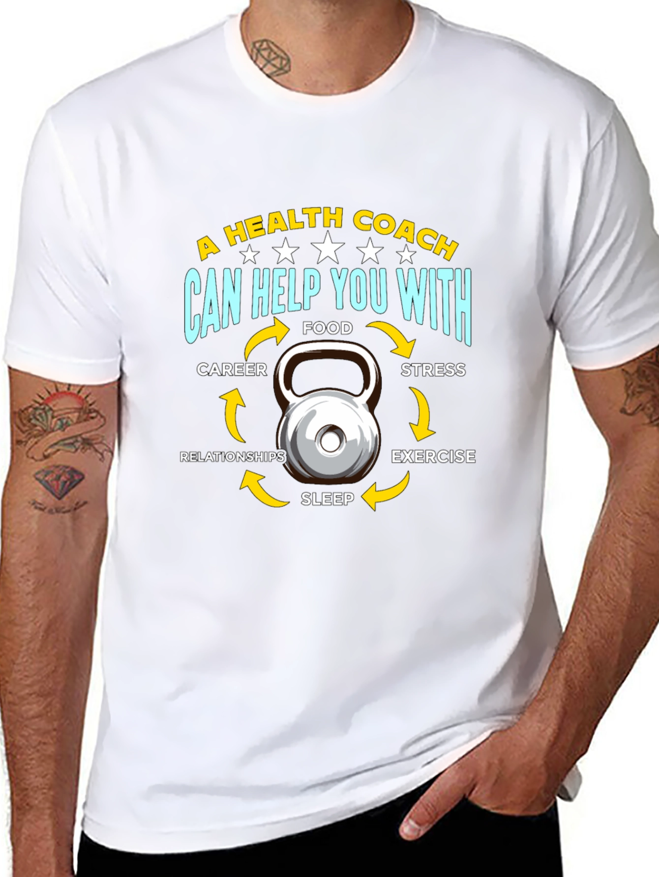 Health Coach T-Shirt: Holistic Wellness