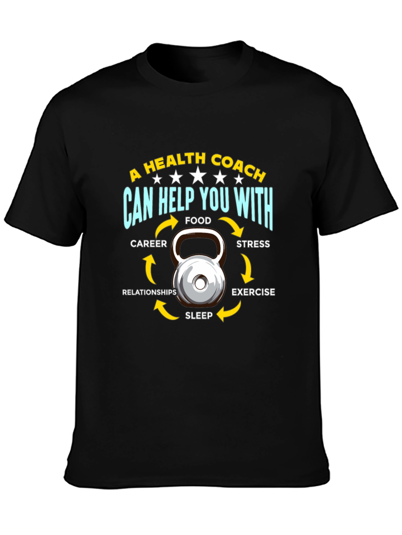 Health Coach T-Shirt: Holistic Wellness