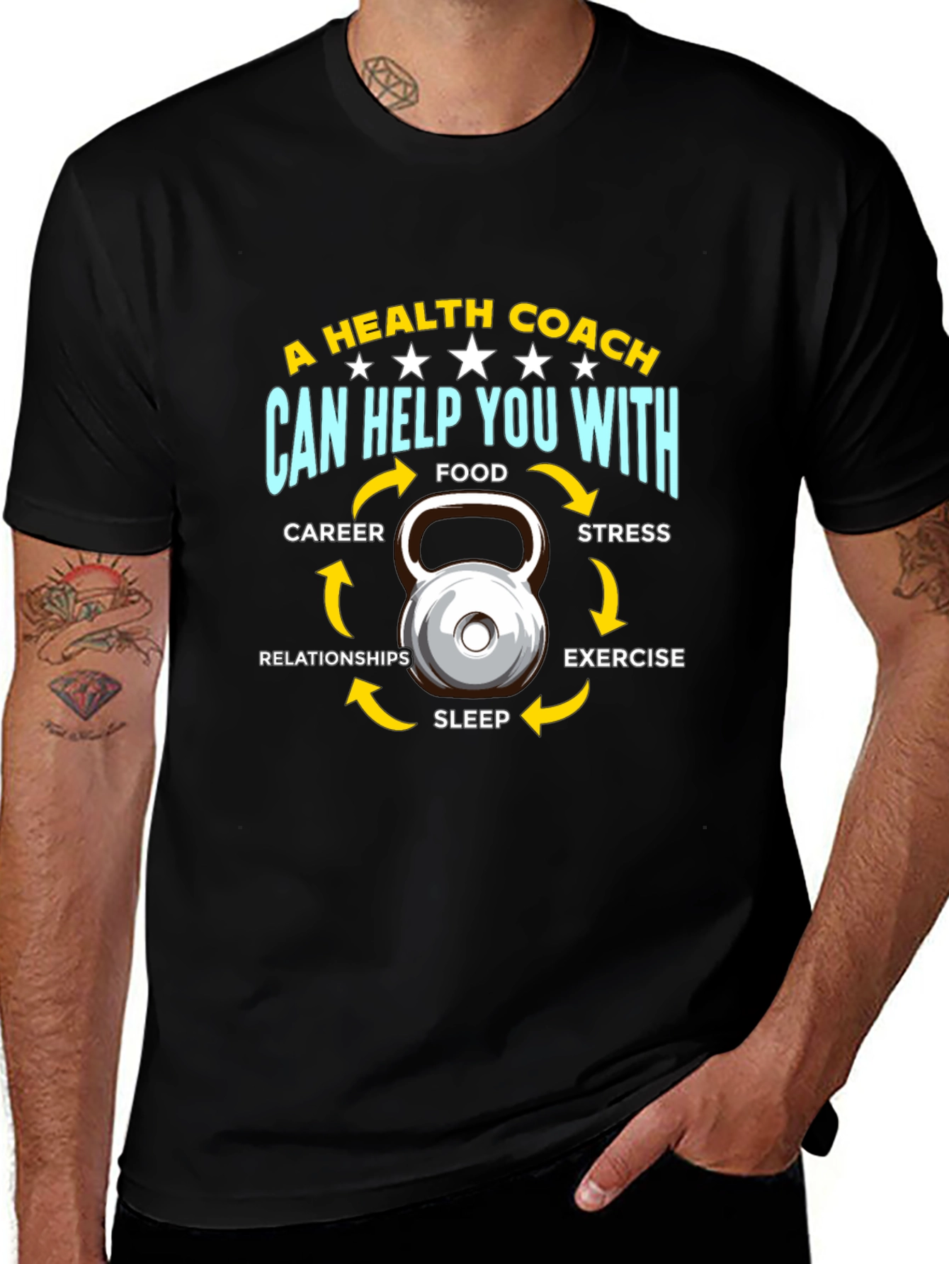 Health Coach T-Shirt: Holistic Wellness