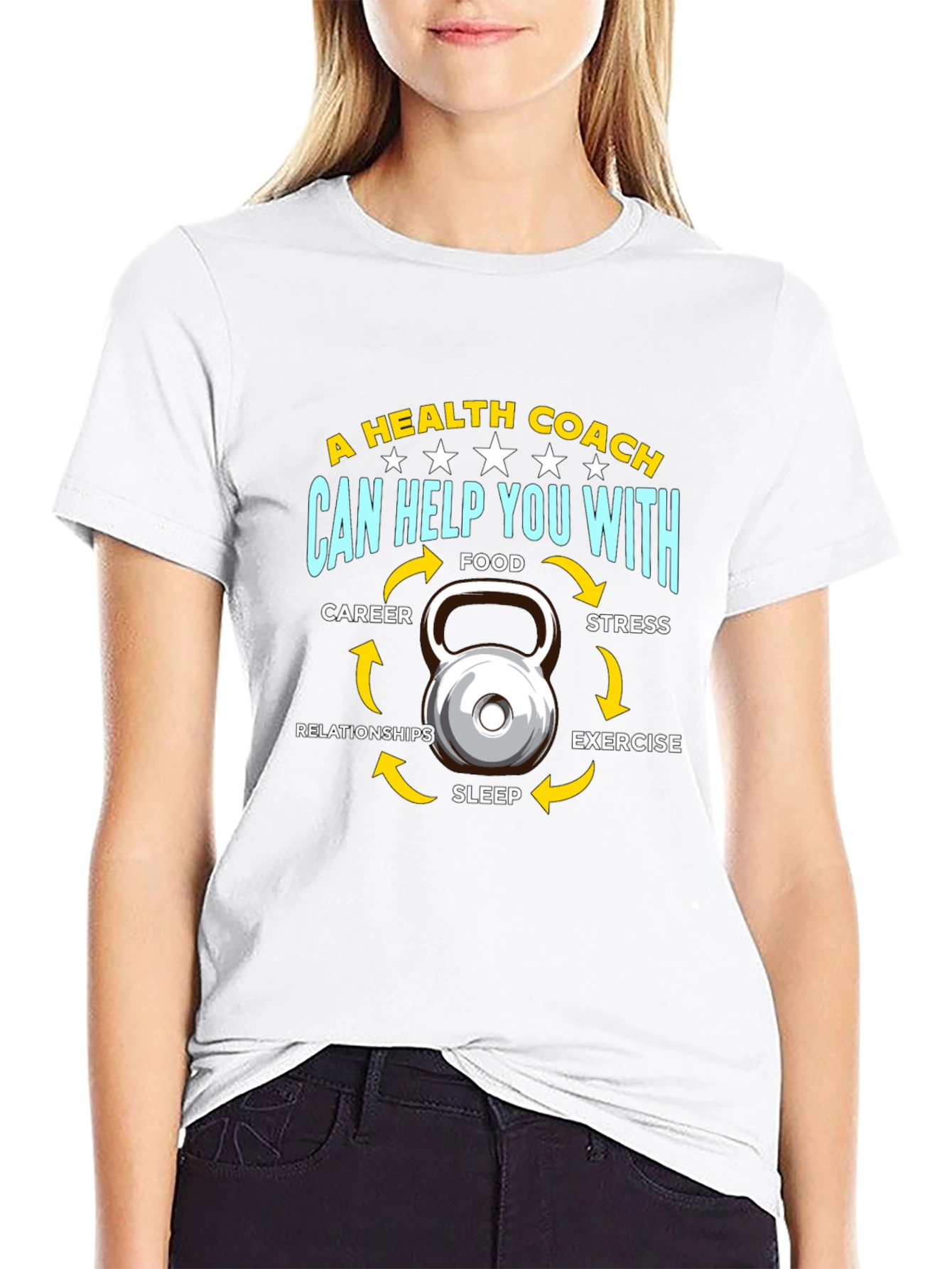 Health Coach T-Shirt: Holistic Wellness