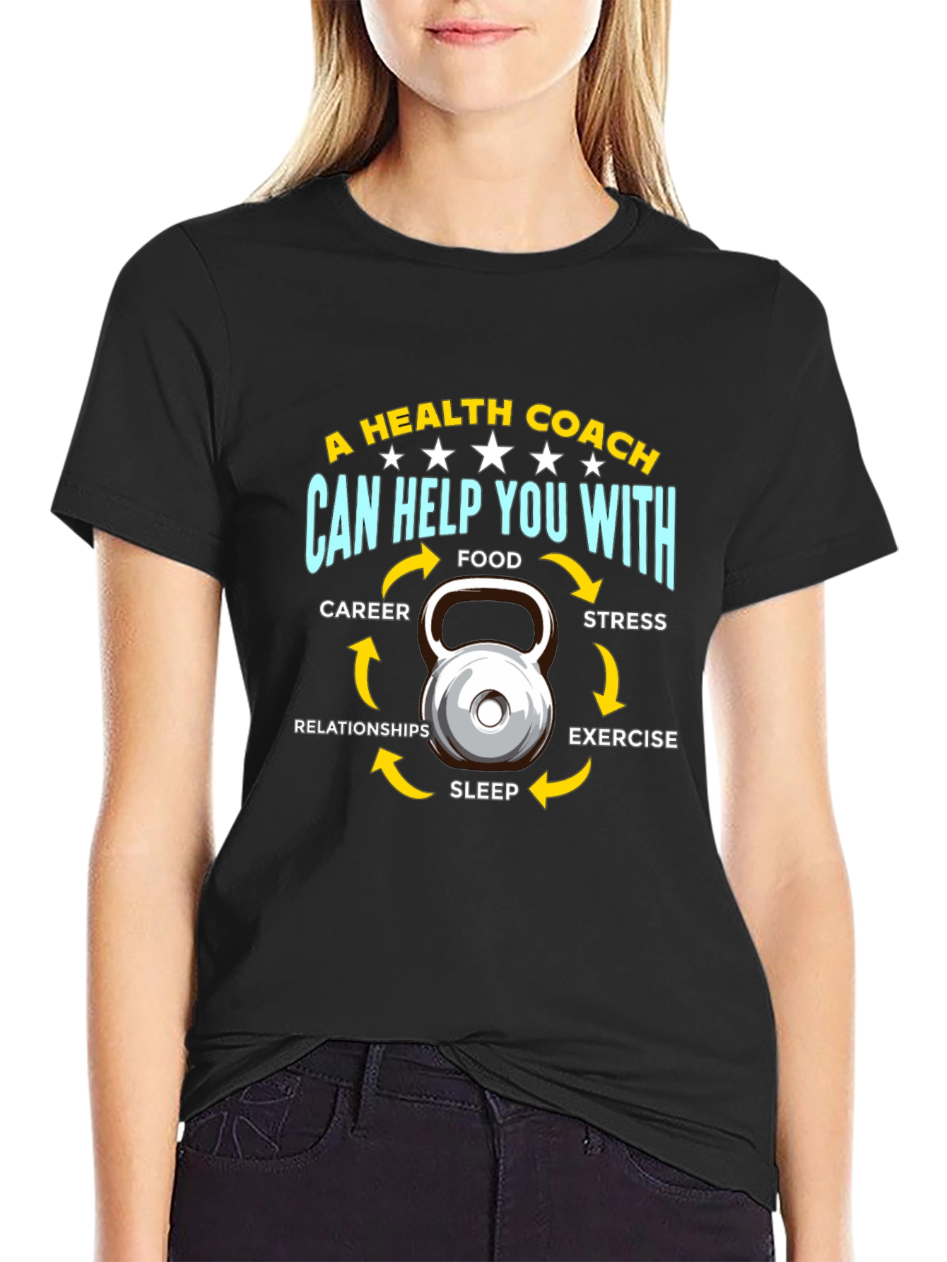 Health Coach T-Shirt: Holistic Wellness