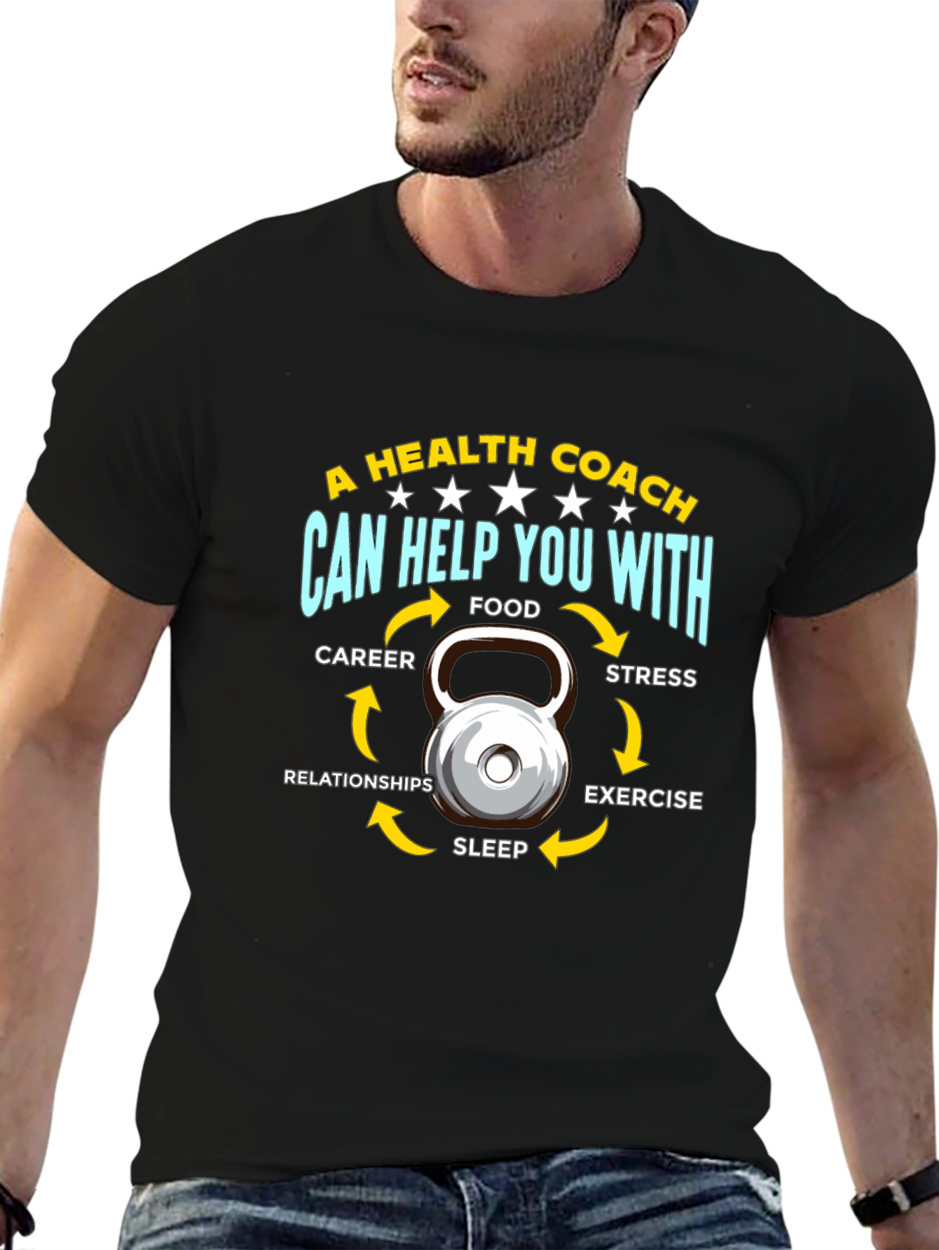 Health Coach T-Shirt: Holistic Wellness