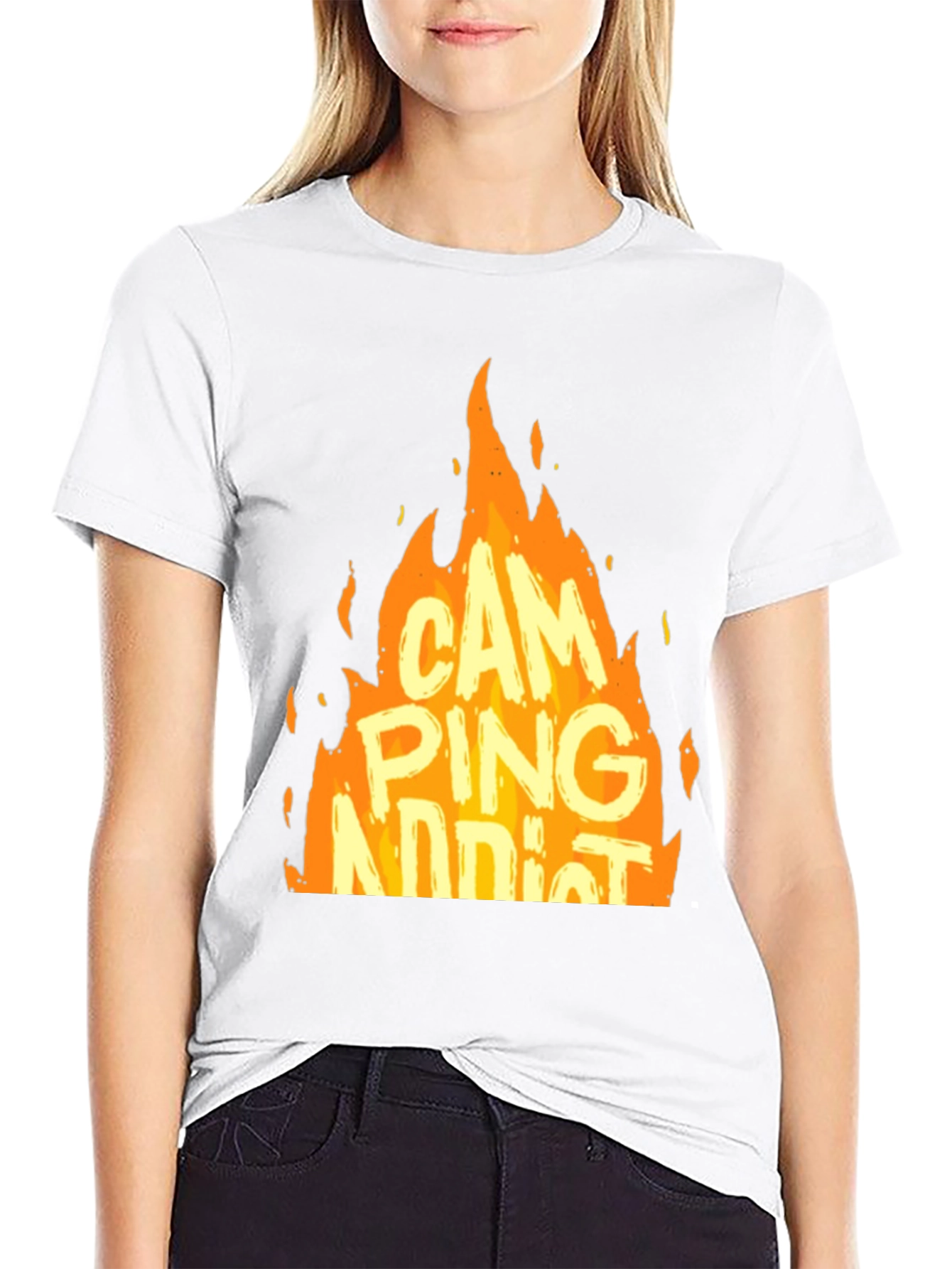 Camping Addict Graphic T-Shirt