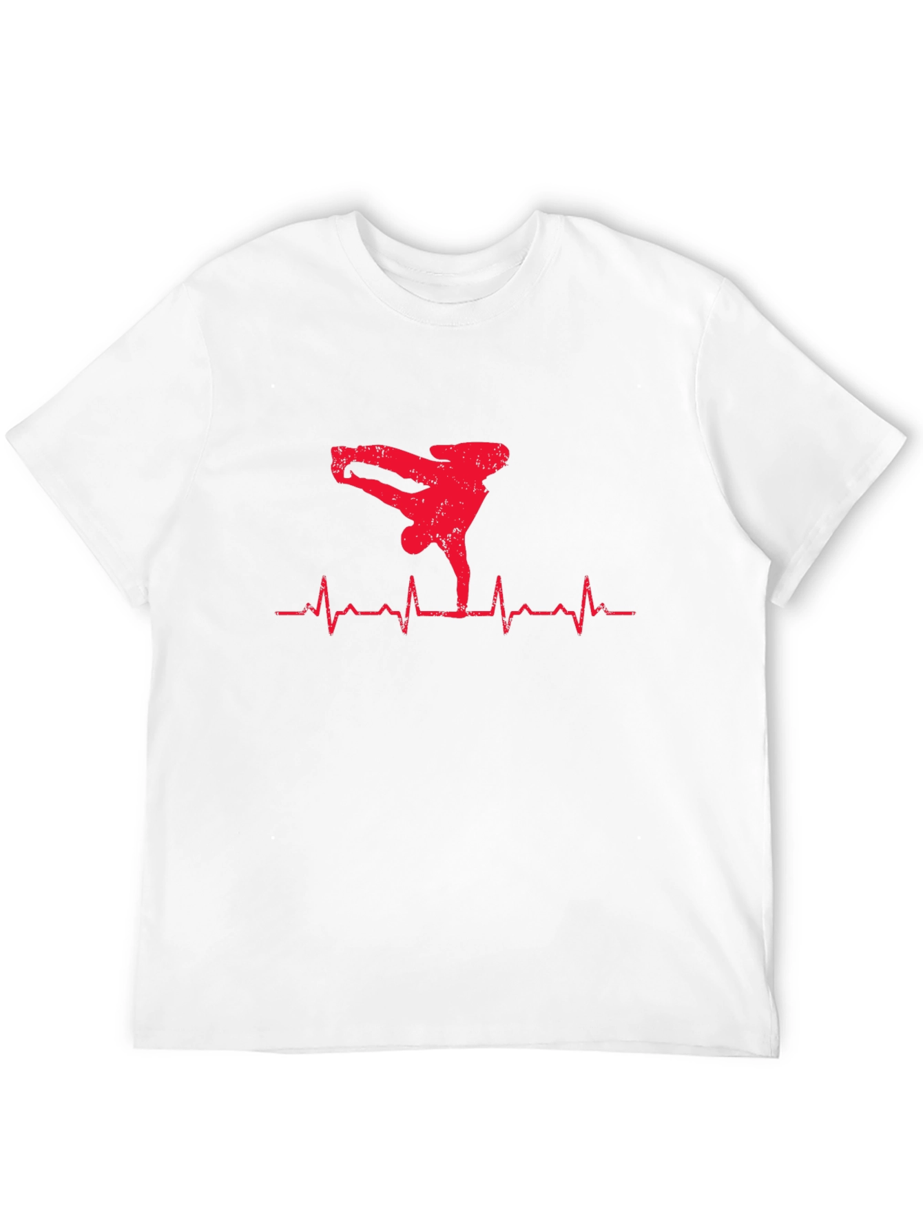 Breakdance Heartbeat T-Shirt - Black