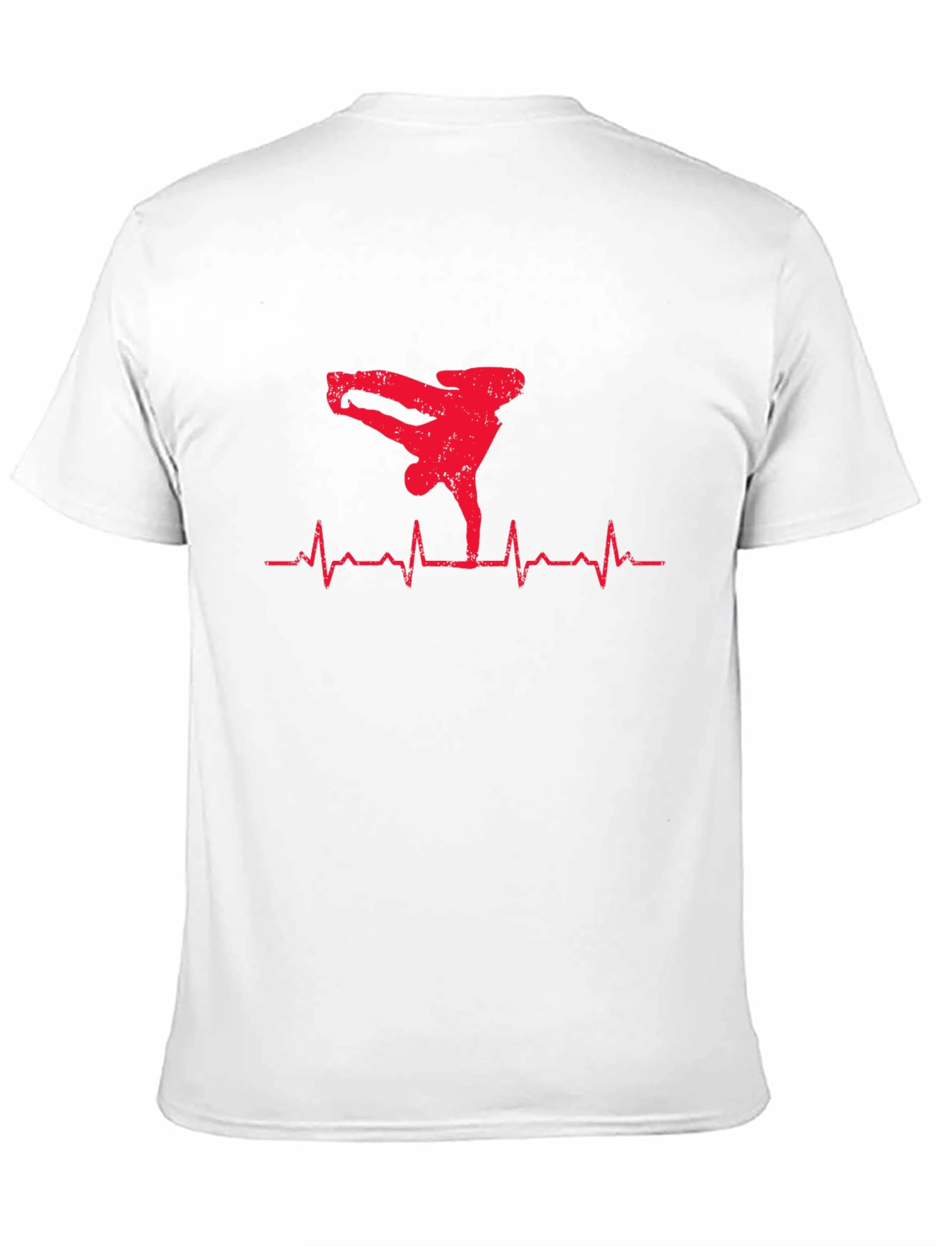 Breakdance Heartbeat T-Shirt - Black