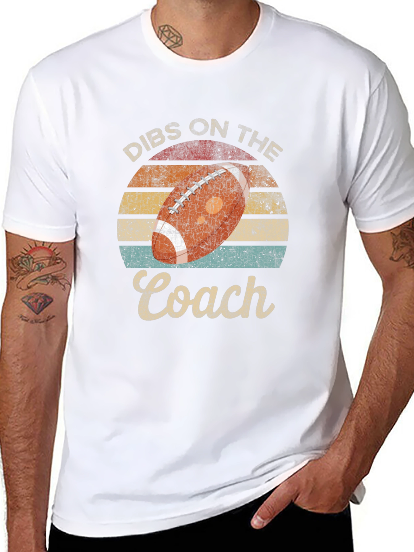 Dibs on the Coach Football T-Shirt