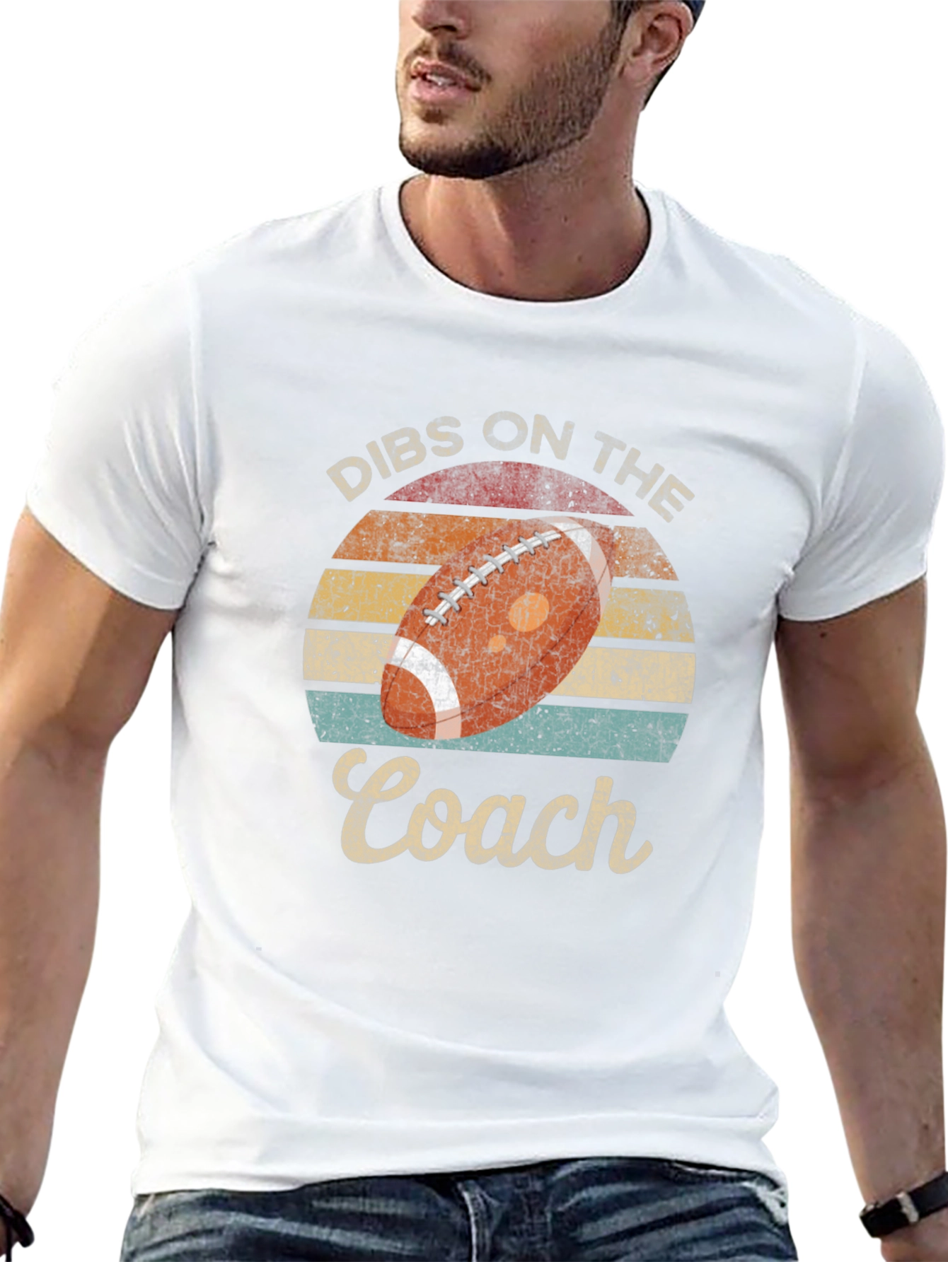 Dibs on the Coach Football T-Shirt