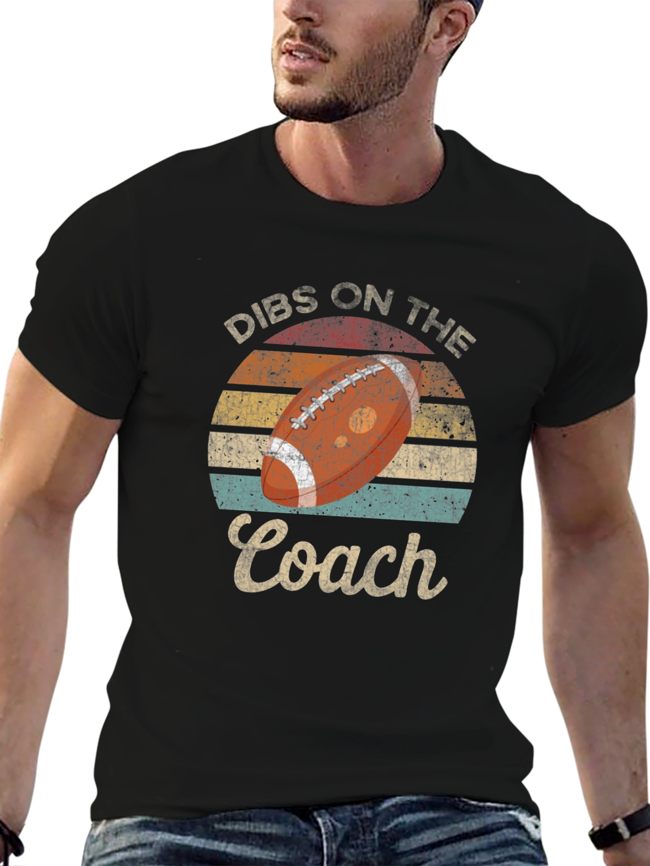 Dibs on the Coach Football T-Shirt