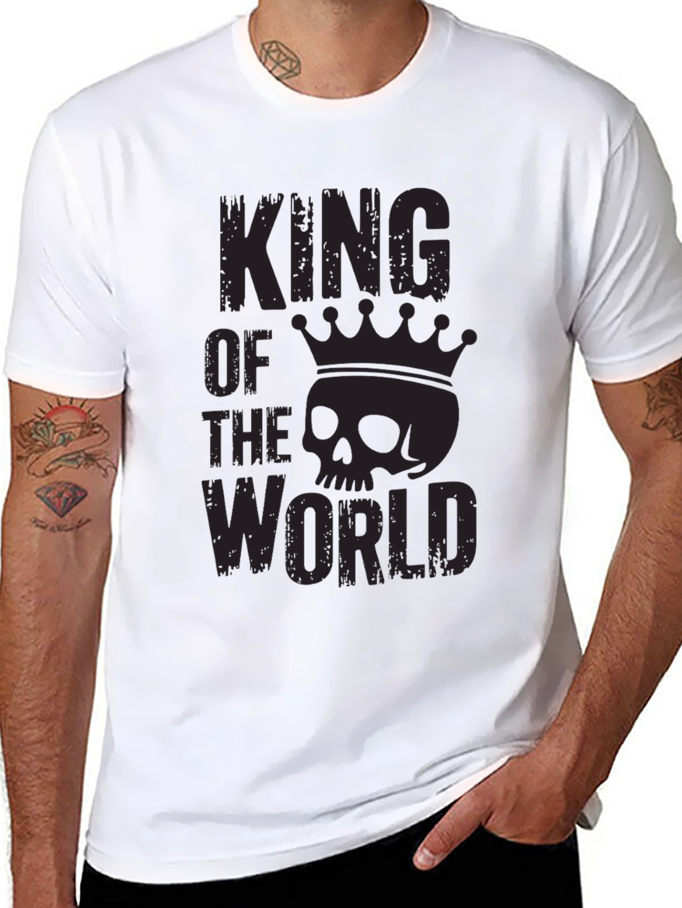 King of The World Graphic T-Shirt