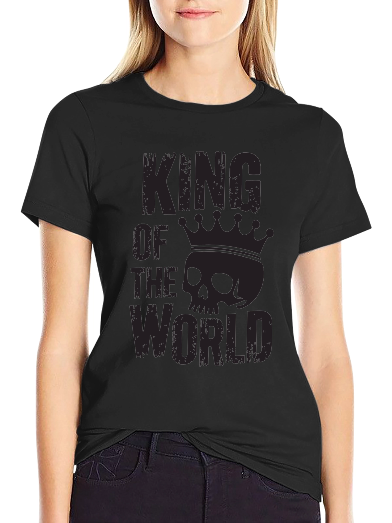 King of The World Graphic T-Shirt