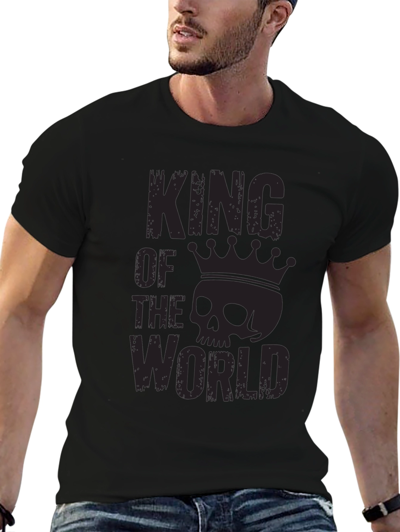 King of The World Graphic T-Shirt