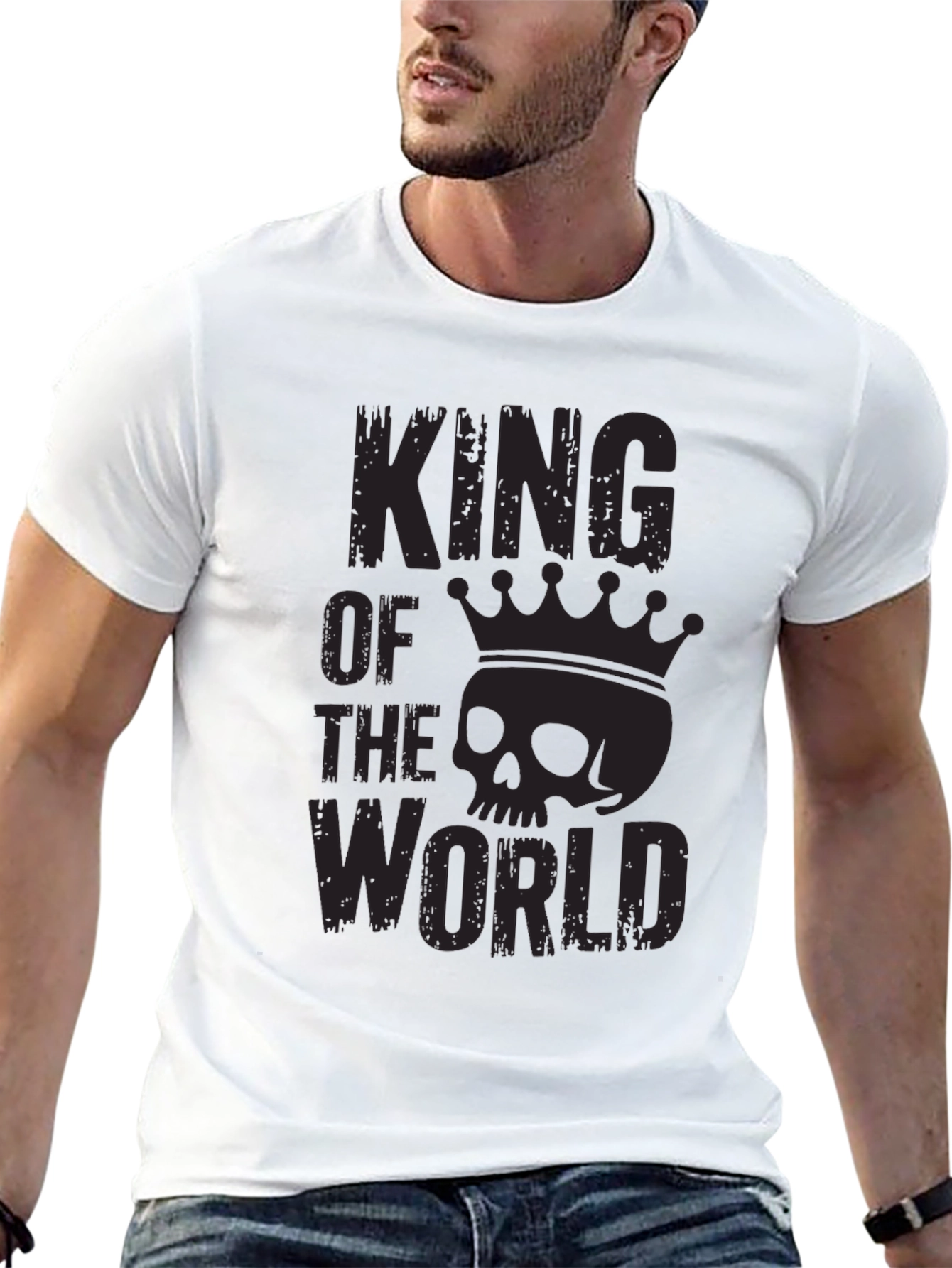 King of The World Graphic T-Shirt