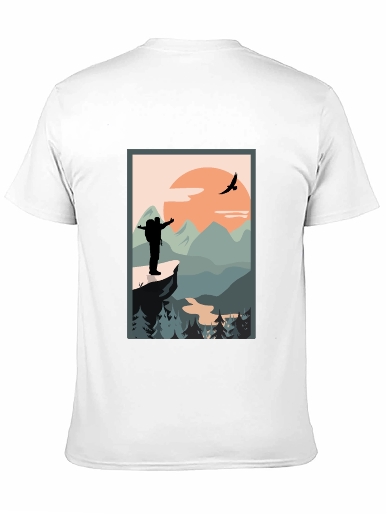 Nature Hiker Graphic Tee - Adventure Awaits