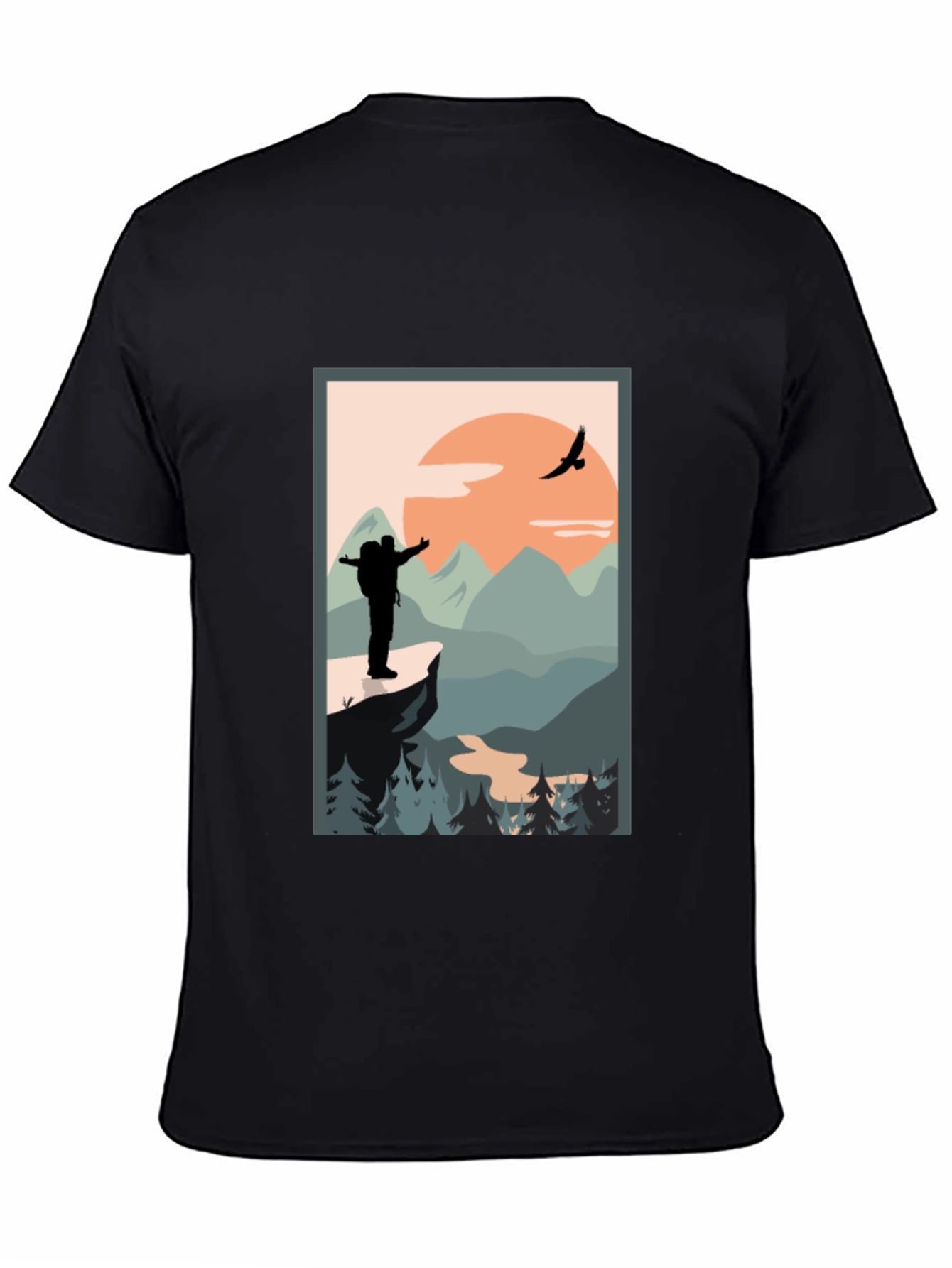Nature Hiker Graphic Tee - Adventure Awaits