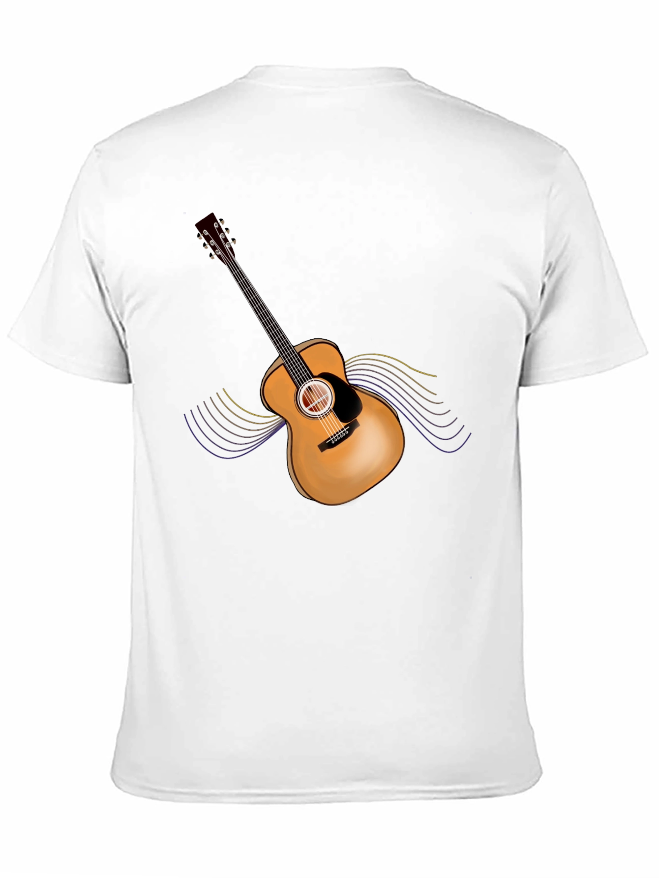 Acoustic Guitar Graphic T-Shirt