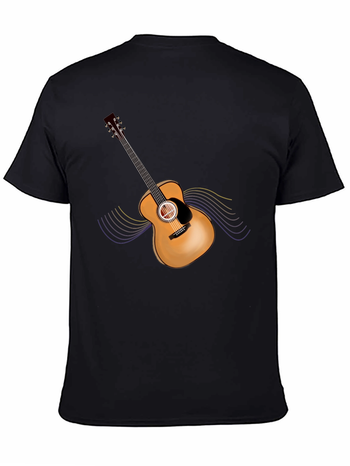 Acoustic Guitar Graphic T-Shirt