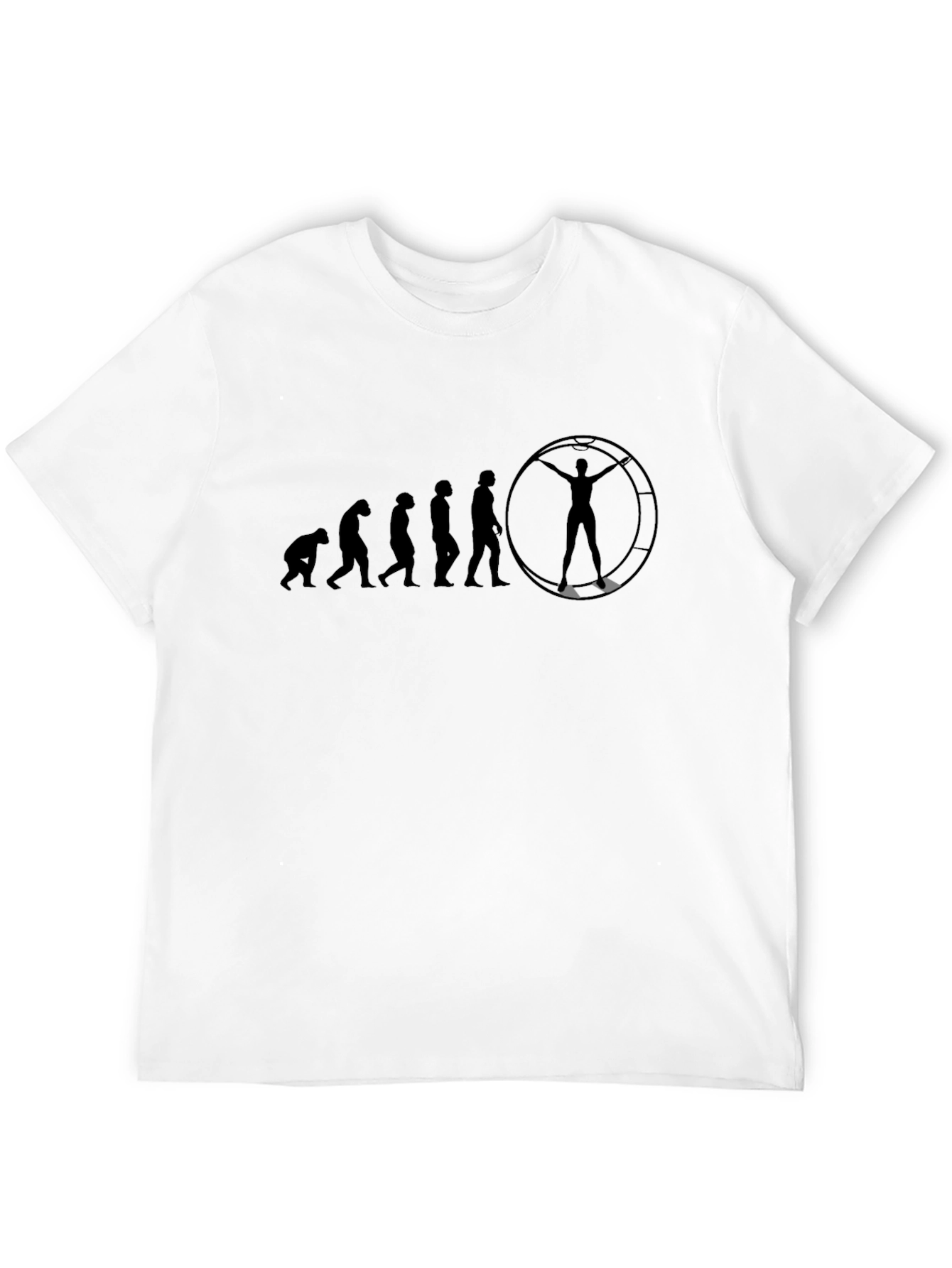 Evolution Hamster Wheel T-Shirt