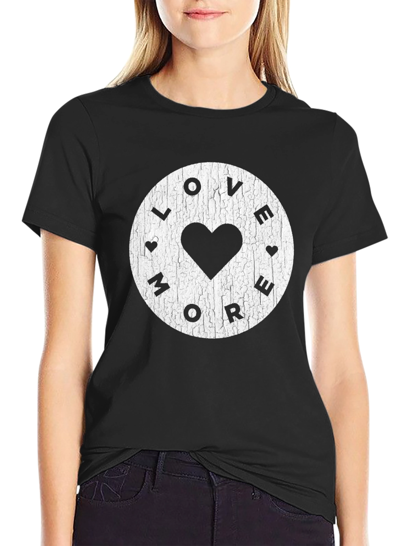 Love More Graphic Tee - Casual Style