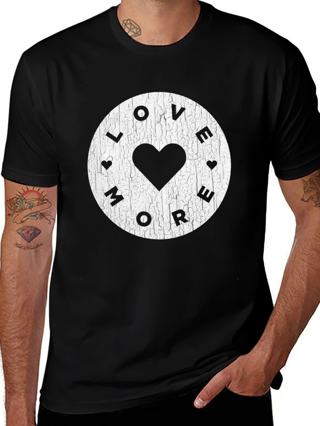Love More Graphic Tee - Casual Style