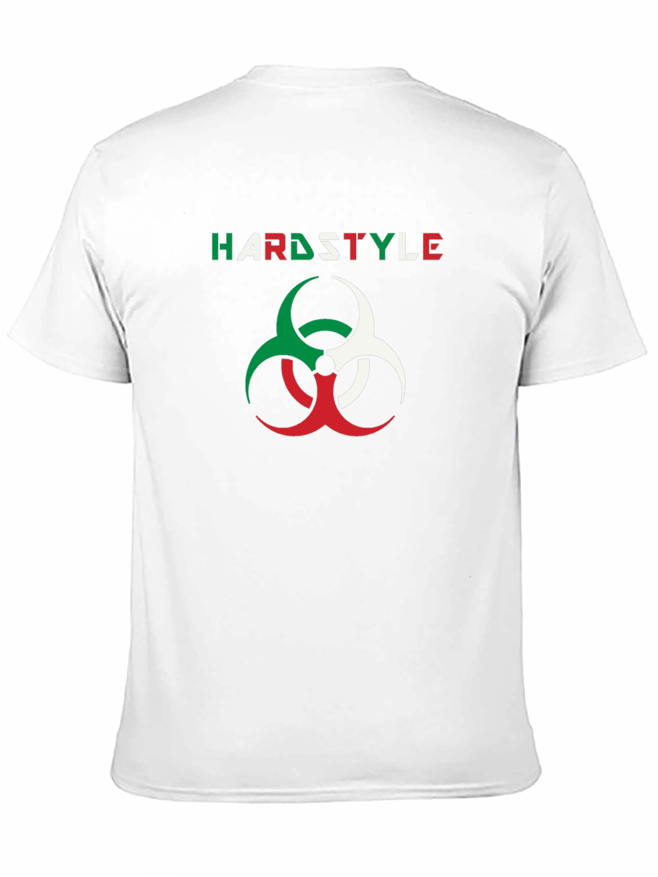 Hardstyle Biohazard Symbol Graphic Tee