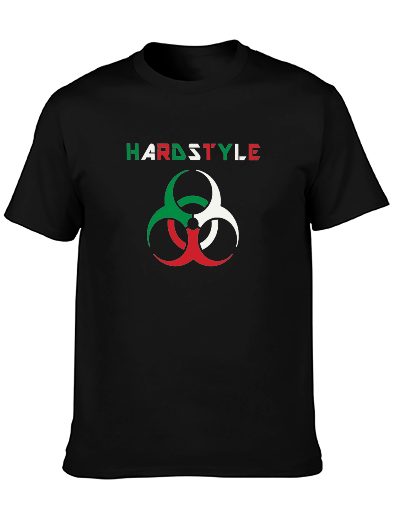 Hardstyle Biohazard Symbol Graphic Tee