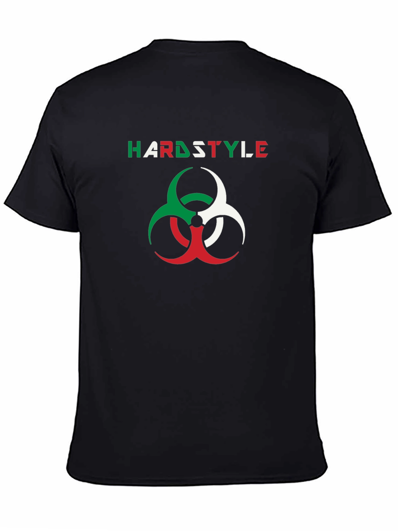 Hardstyle Biohazard Symbol Graphic Tee