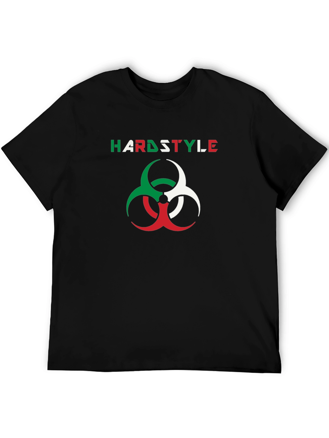Hardstyle Biohazard Symbol Graphic Tee