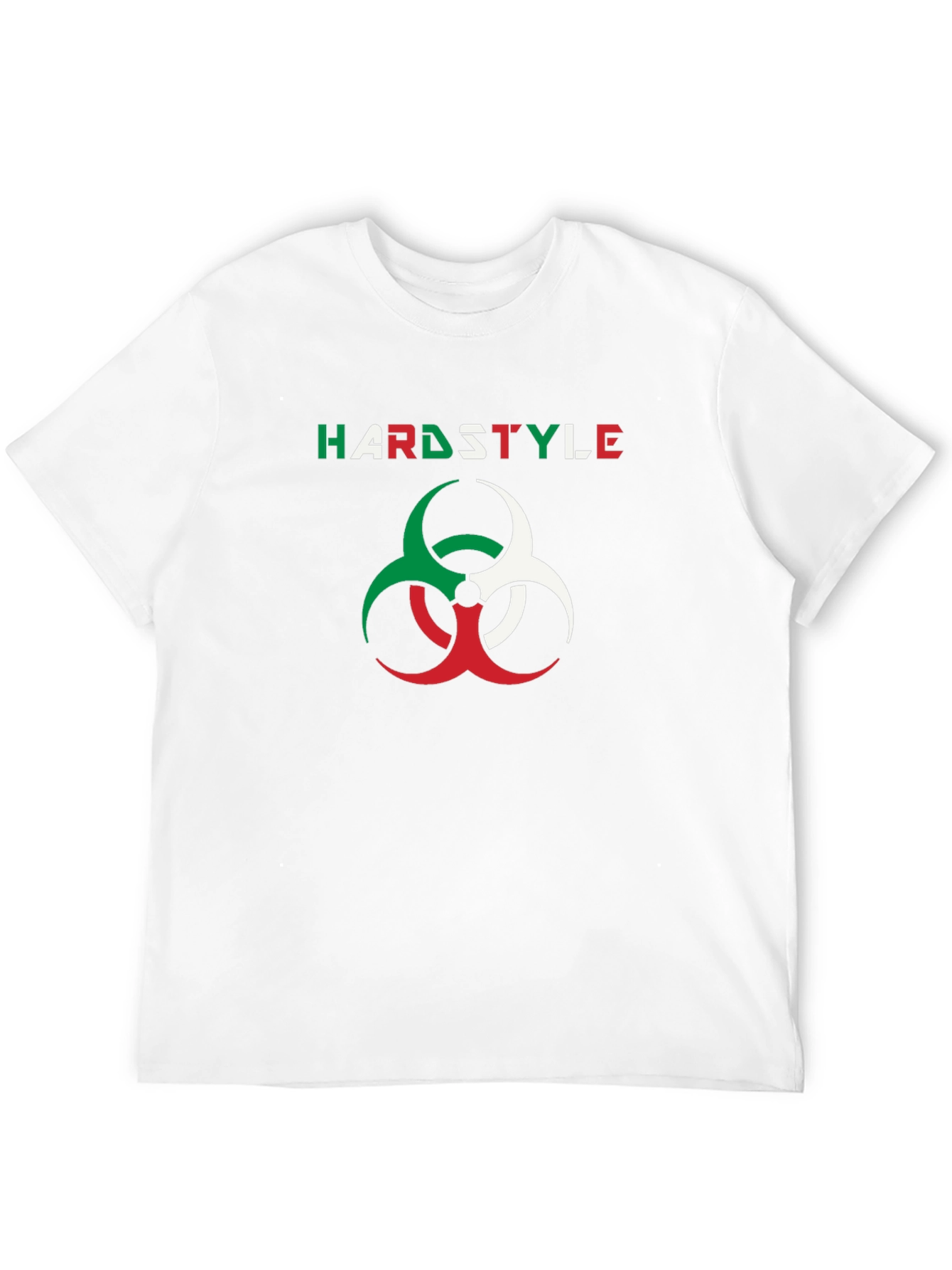 Hardstyle Biohazard Symbol Graphic Tee