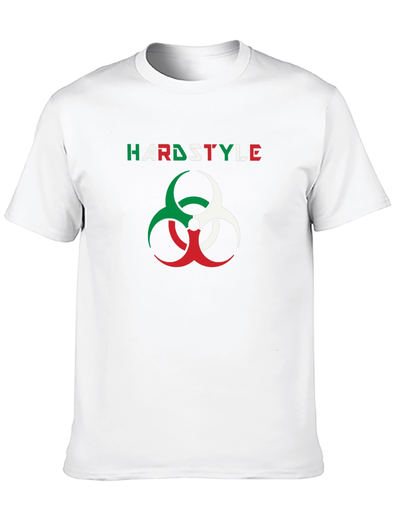 Hardstyle Biohazard Symbol Graphic Tee