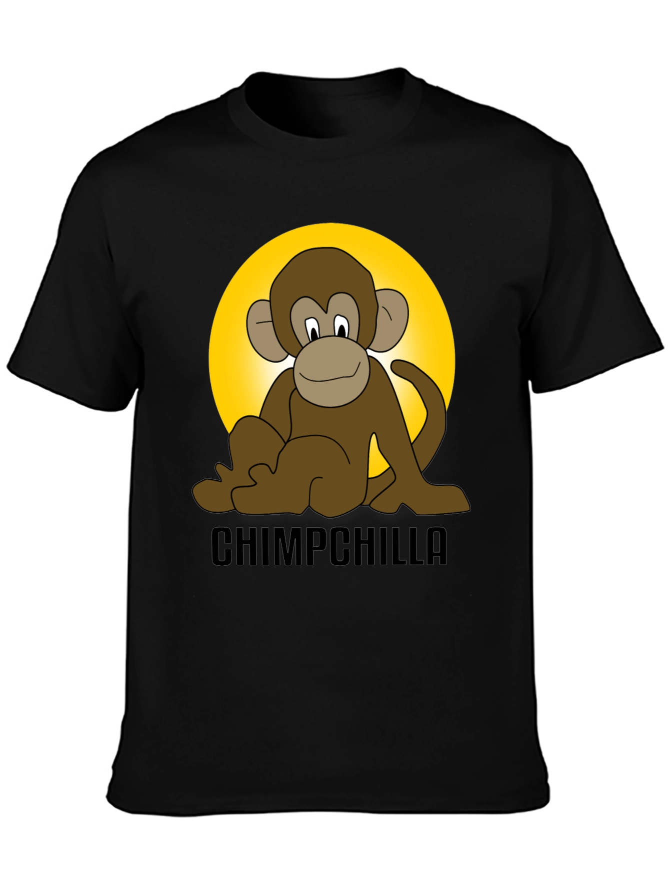 Chimpchilla Monkey Graphic T-Shirt