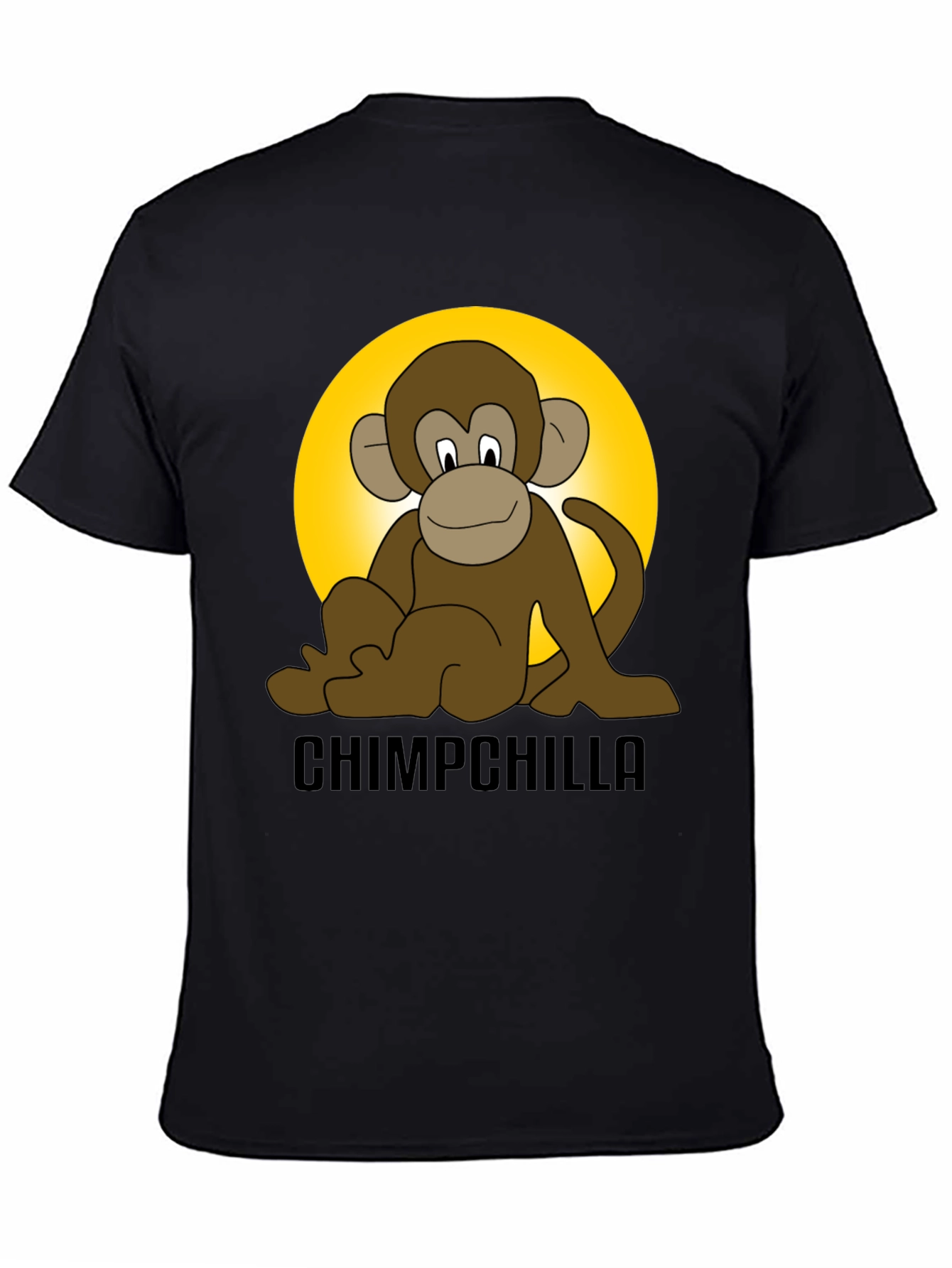 Chimpchilla Monkey Graphic T-Shirt