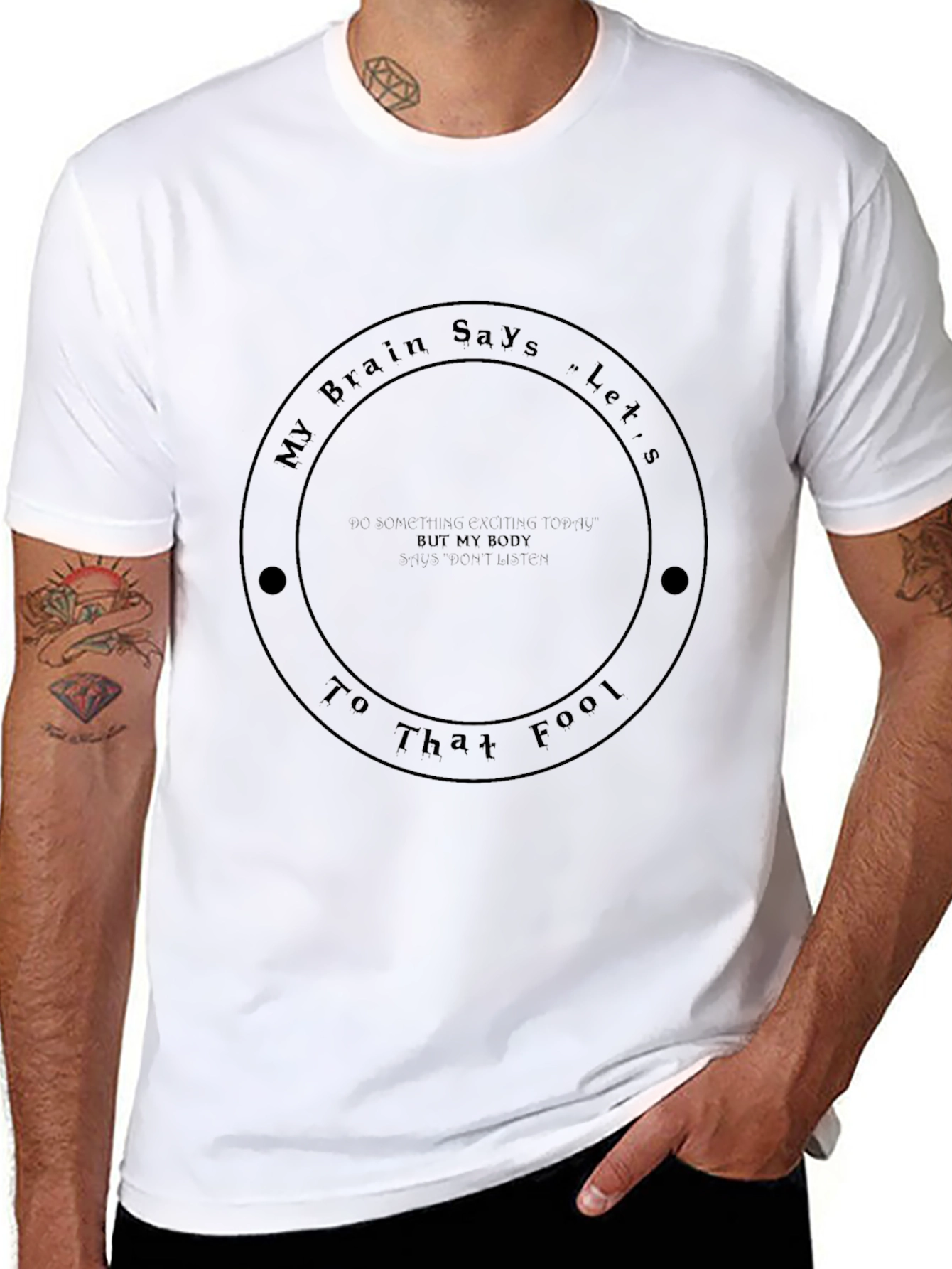 My Brain Says Lets Go T-Shirt