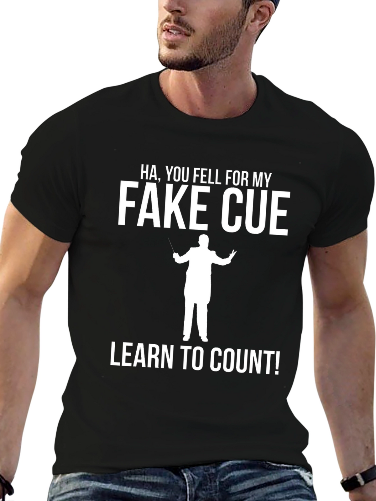 Fake Cue Conductor T-Shirt