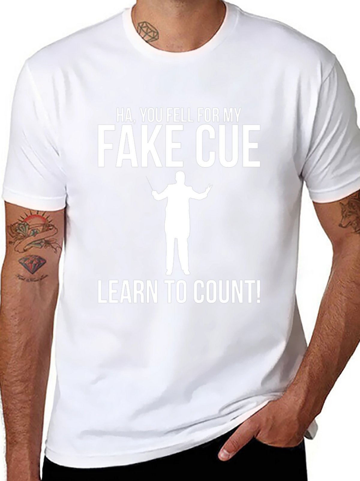 Fake Cue Conductor T-Shirt