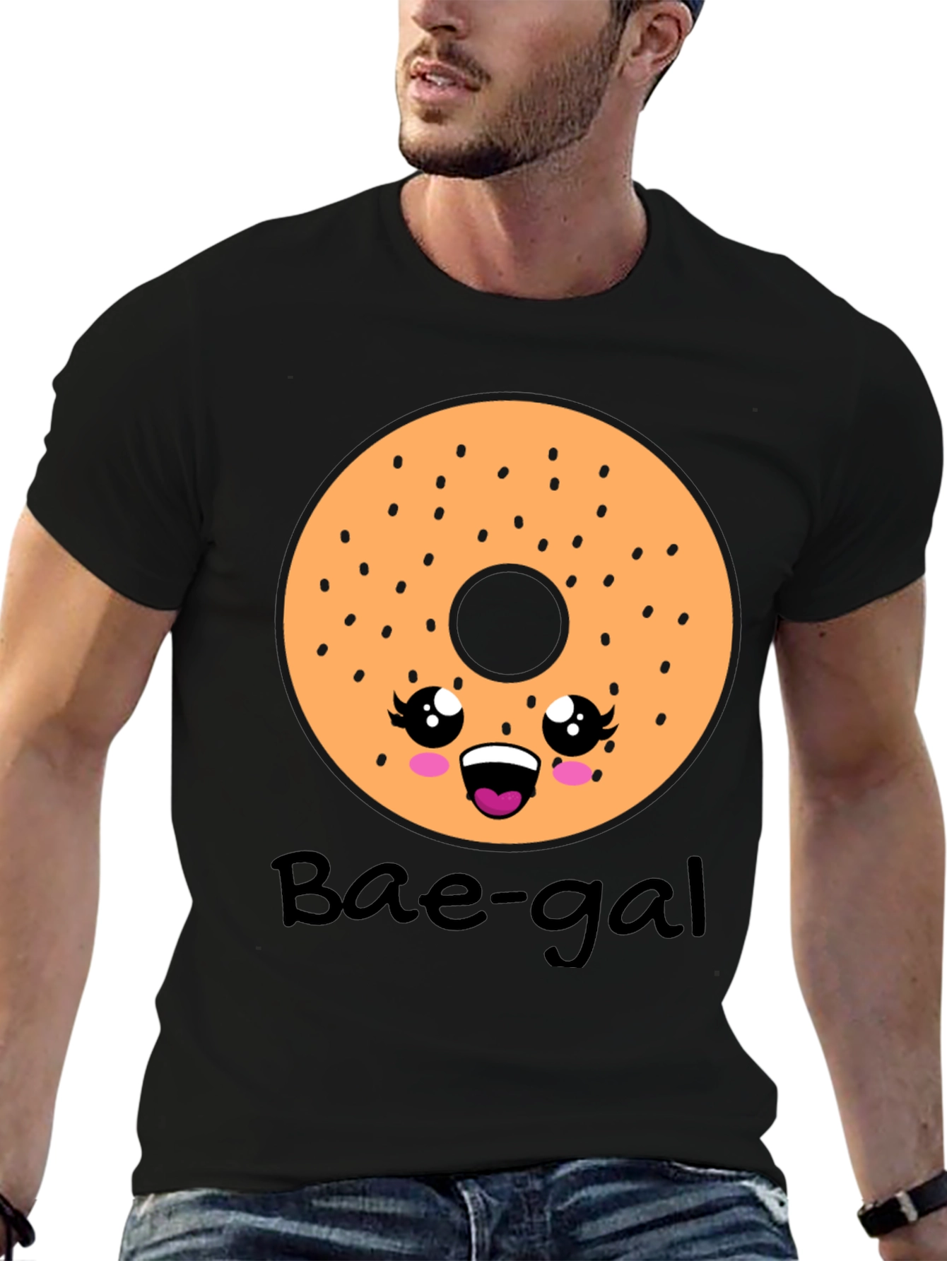 Bae-Gal Kawaii Bagel Graphic Tee
