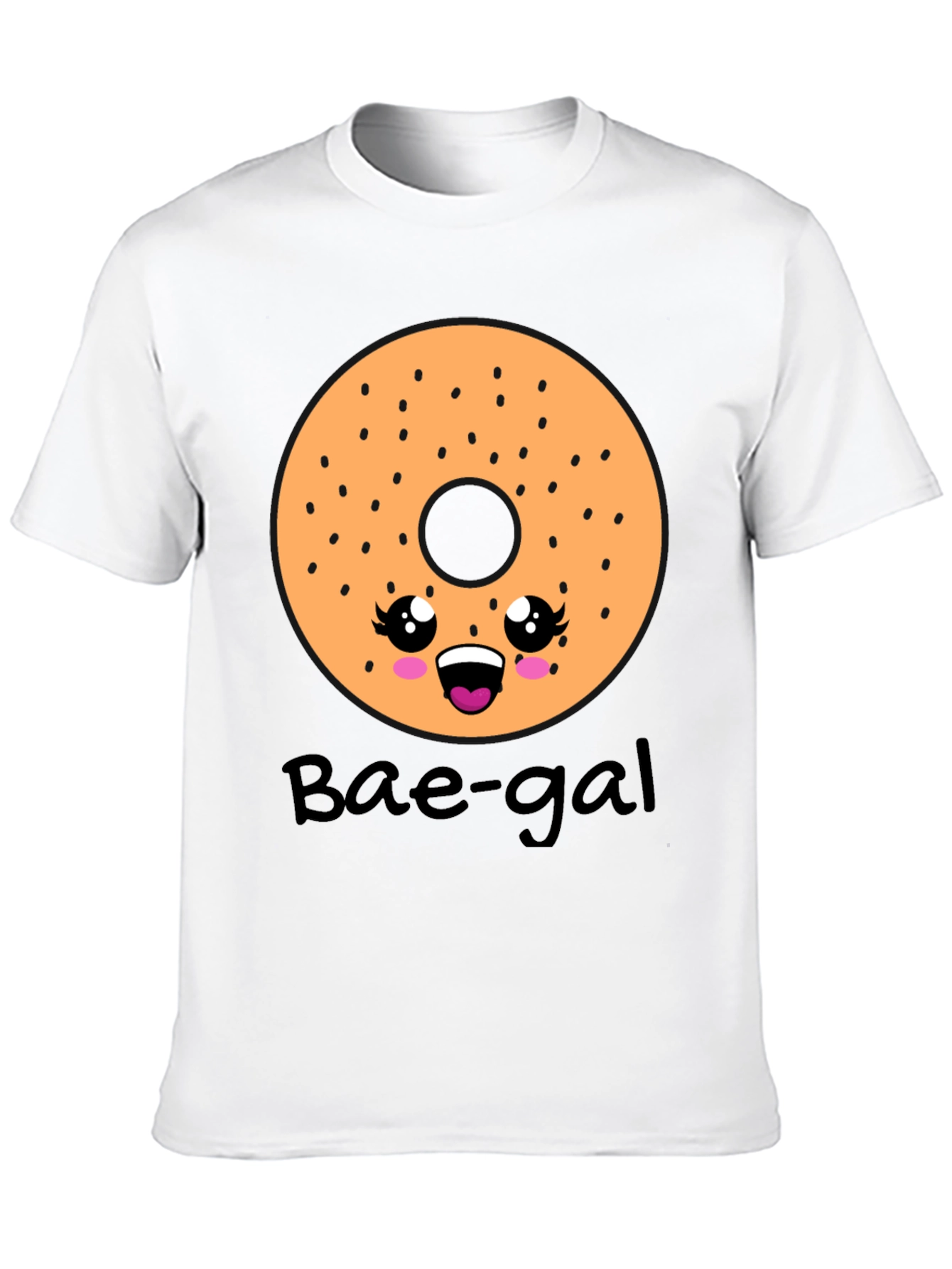 Bae-Gal Kawaii Bagel Graphic Tee