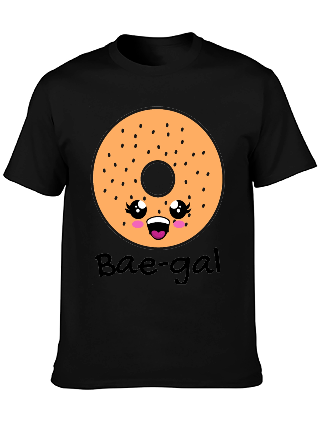 Bae-Gal Kawaii Bagel Graphic Tee