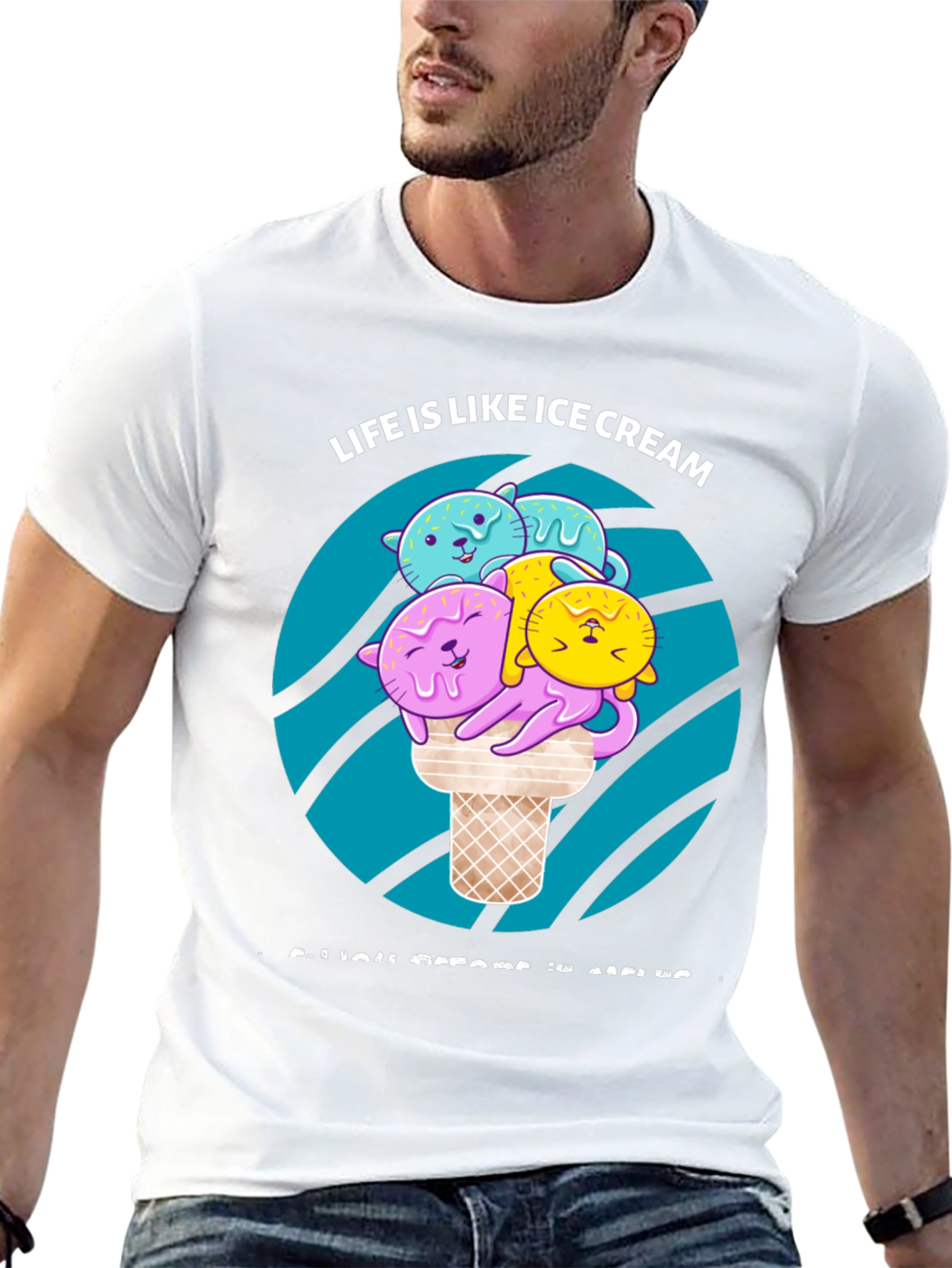 Life is Like Ice Cream T-Shirt