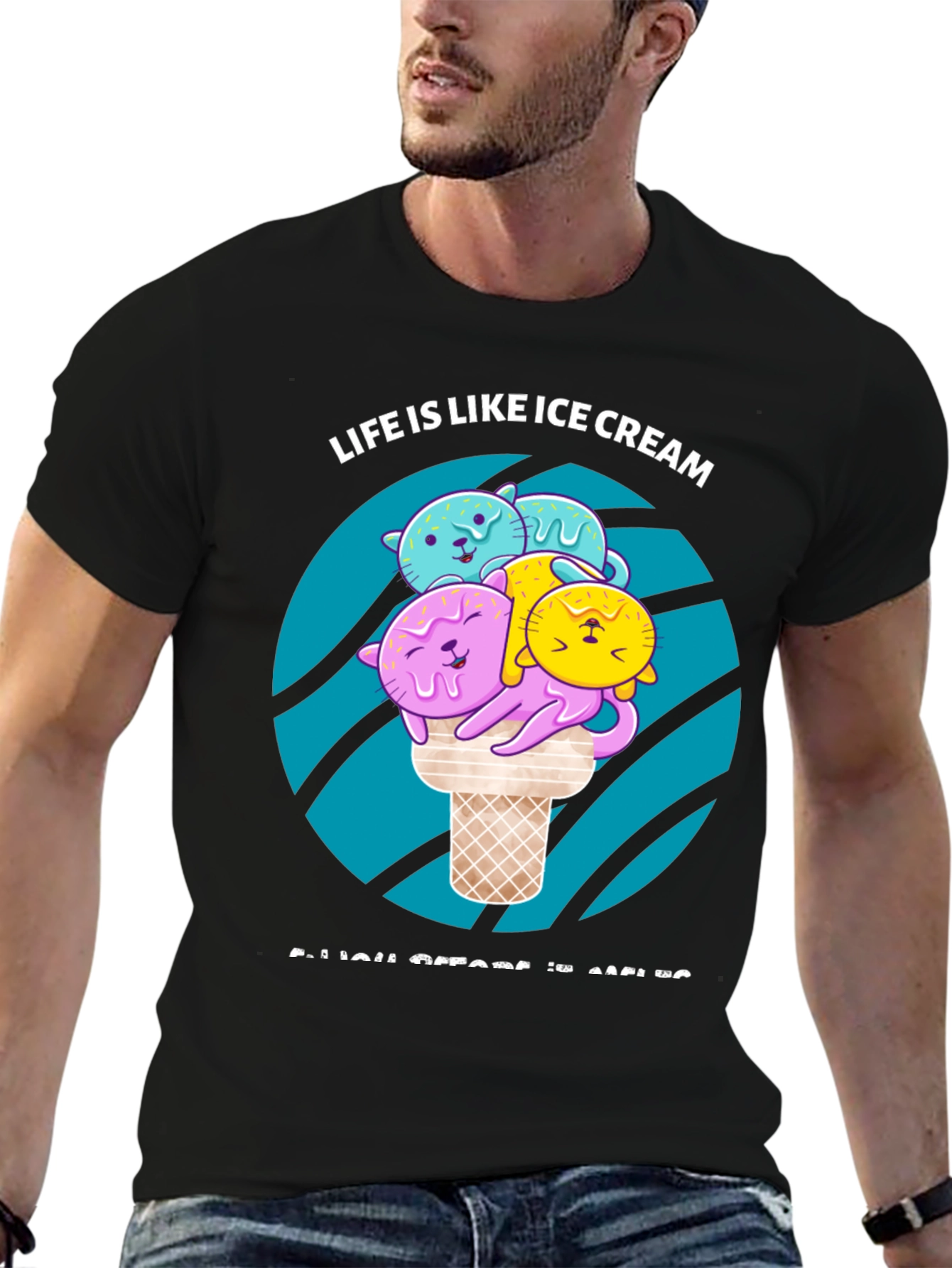 Life is Like Ice Cream T-Shirt