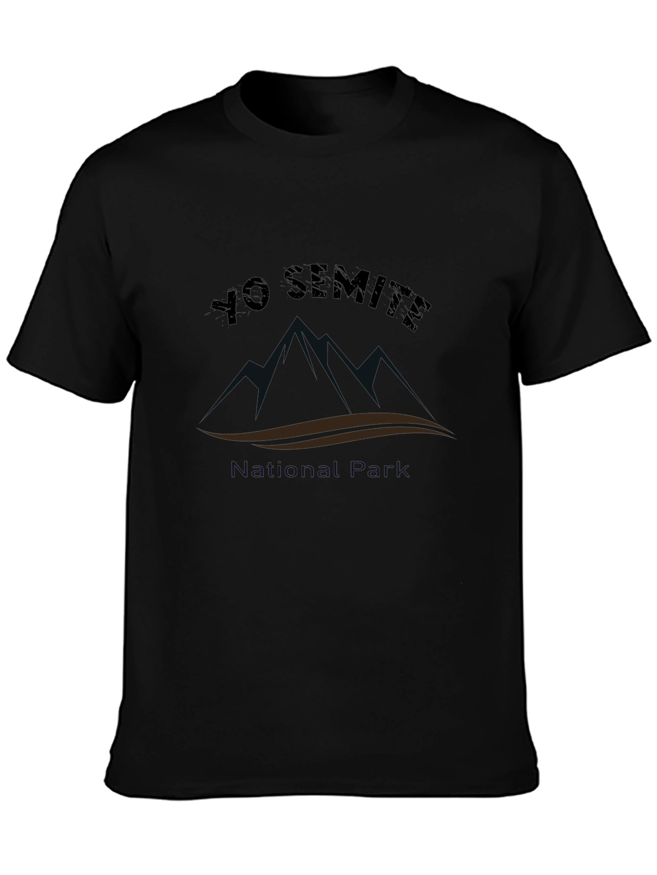 Yo Semite Graphic T-Shirt - Black