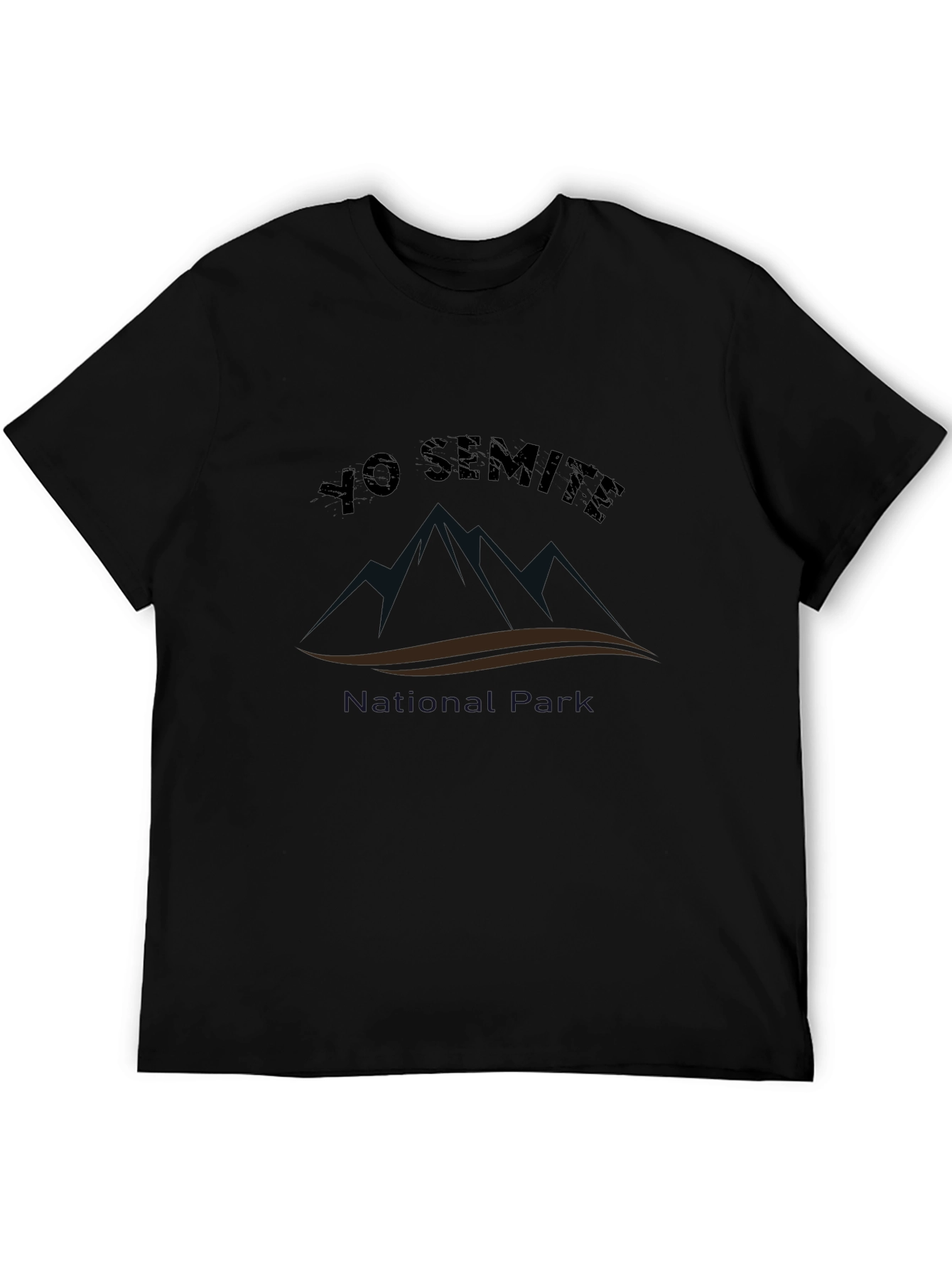 Yo Semite Graphic T-Shirt - Black