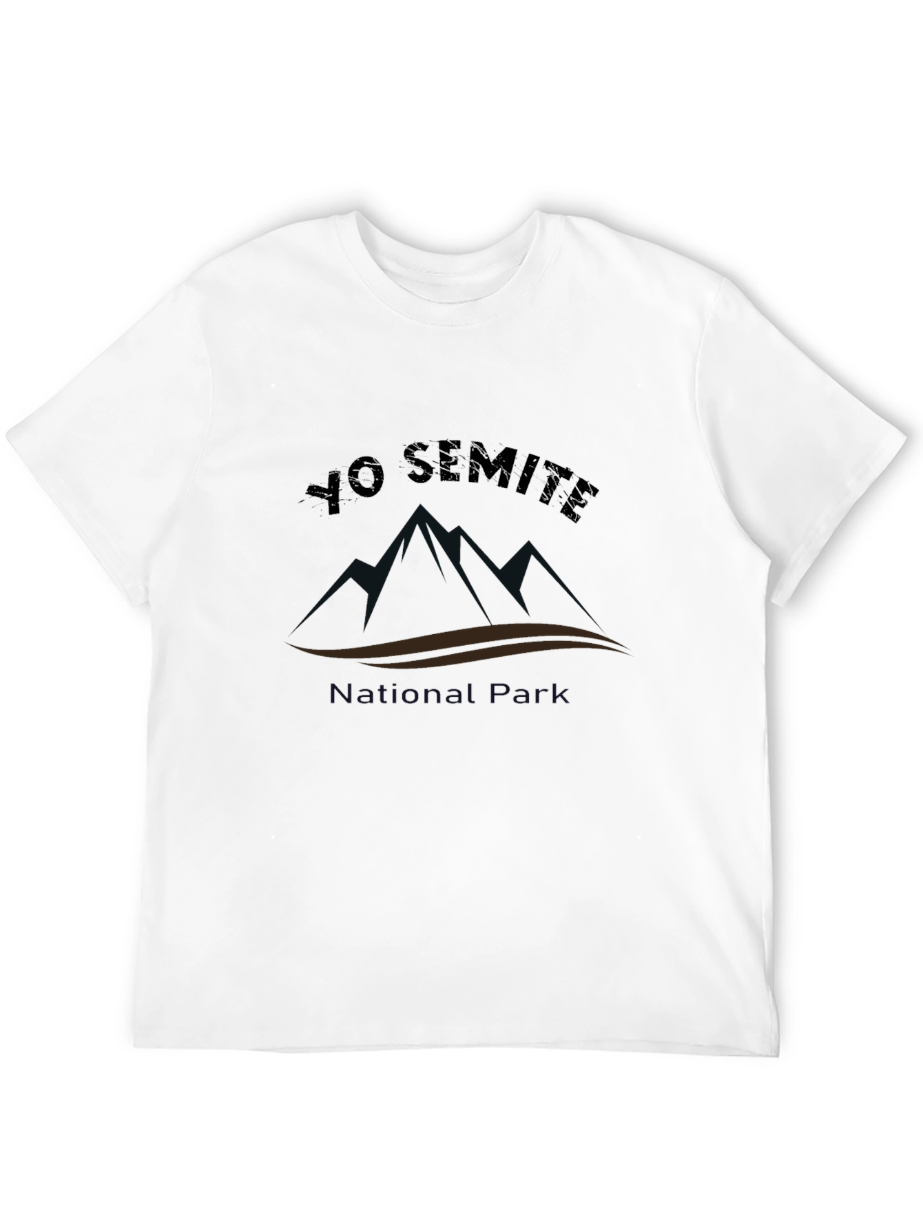 Yo Semite Graphic T-Shirt - Black