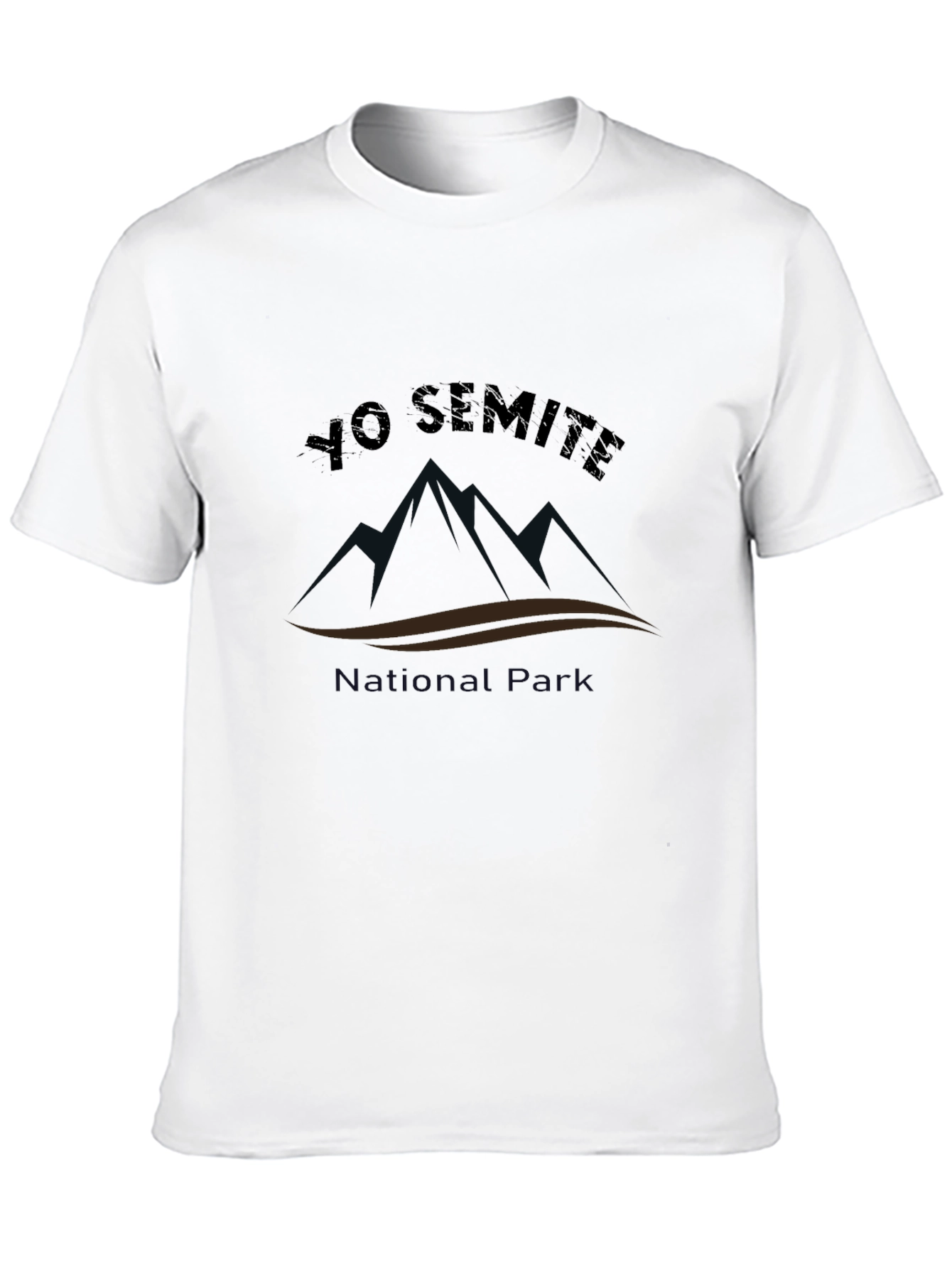 Yo Semite Graphic T-Shirt - Black