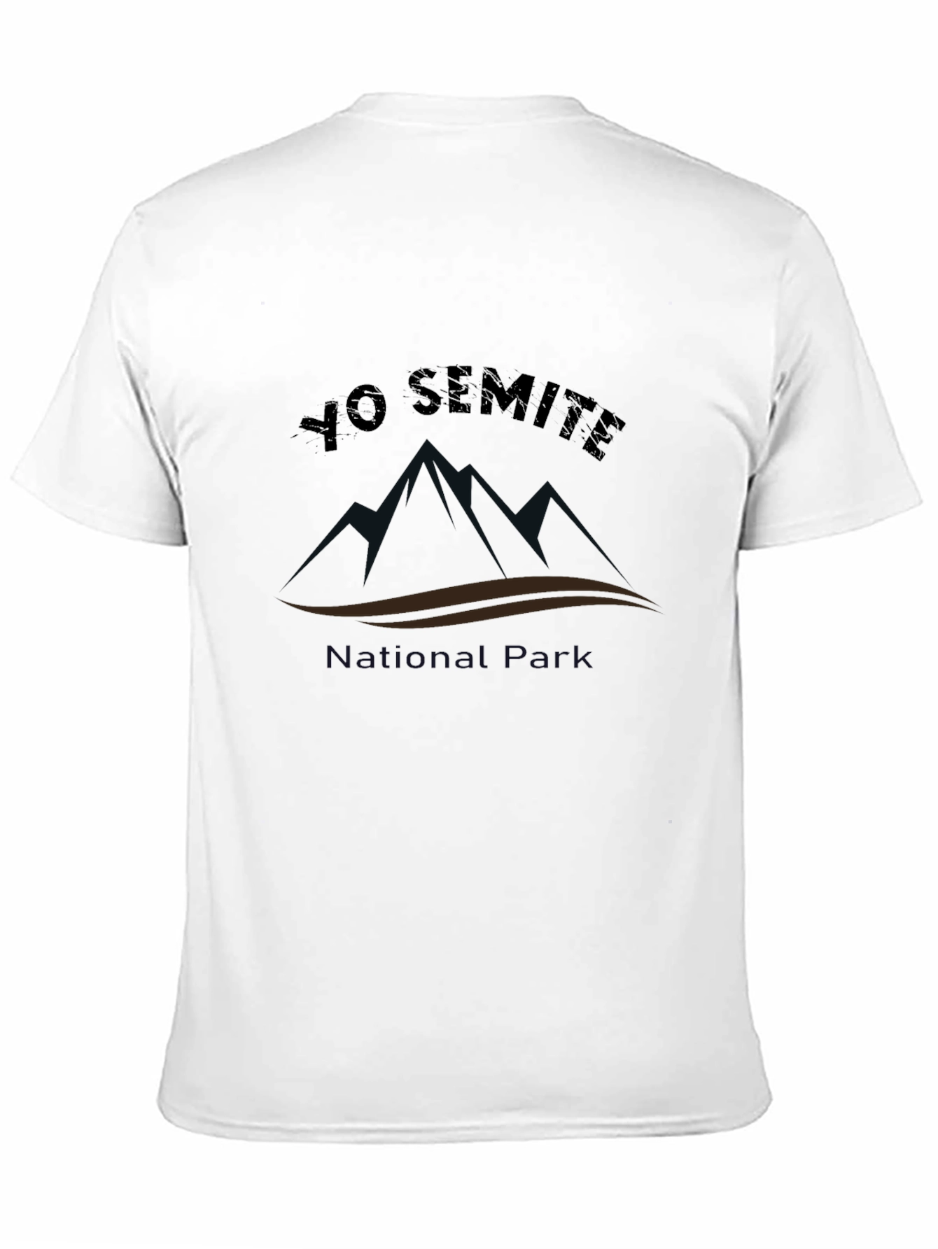 Yo Semite Graphic T-Shirt - Black