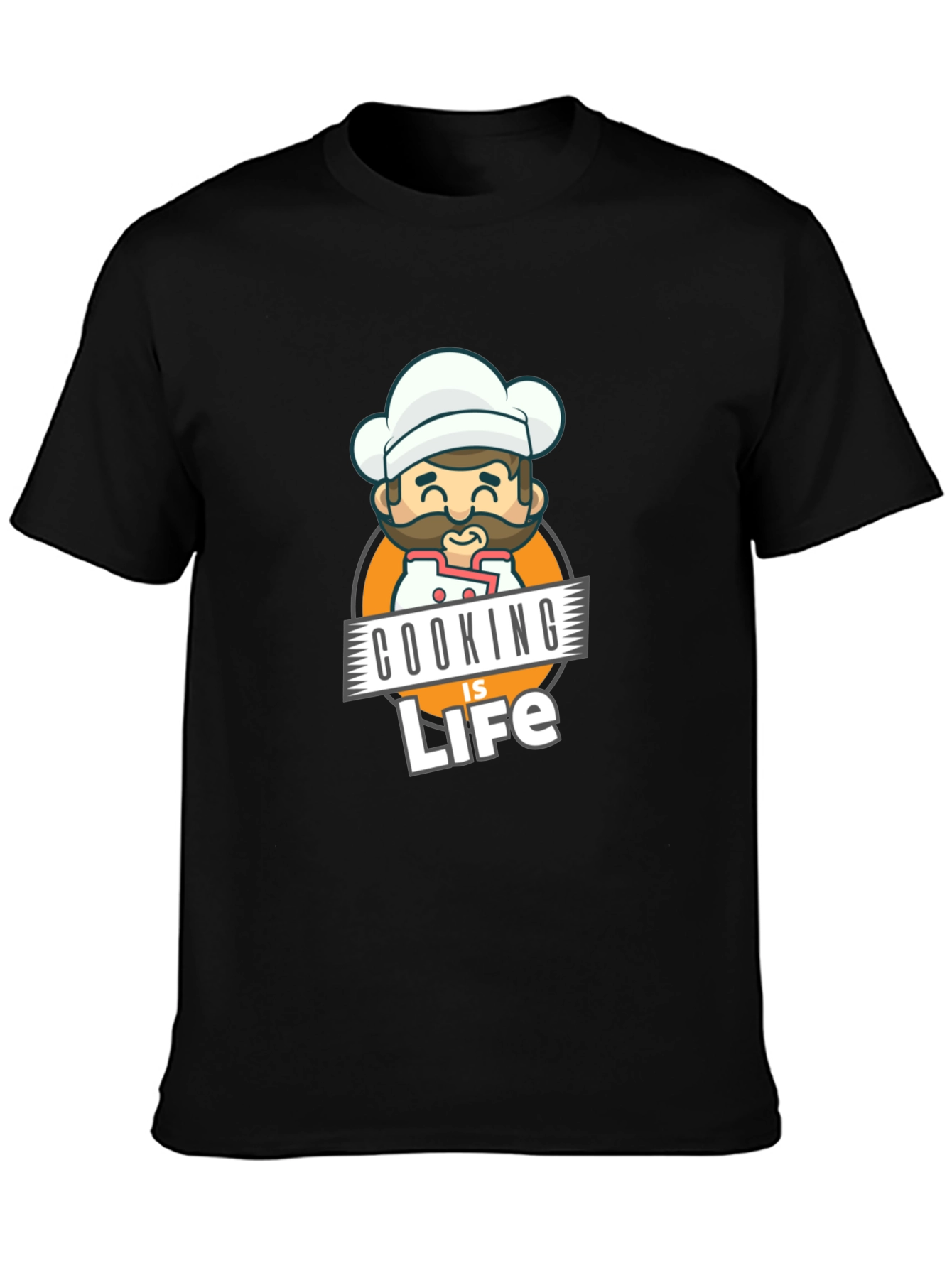 Cooking is Life Graphic T-Shirt